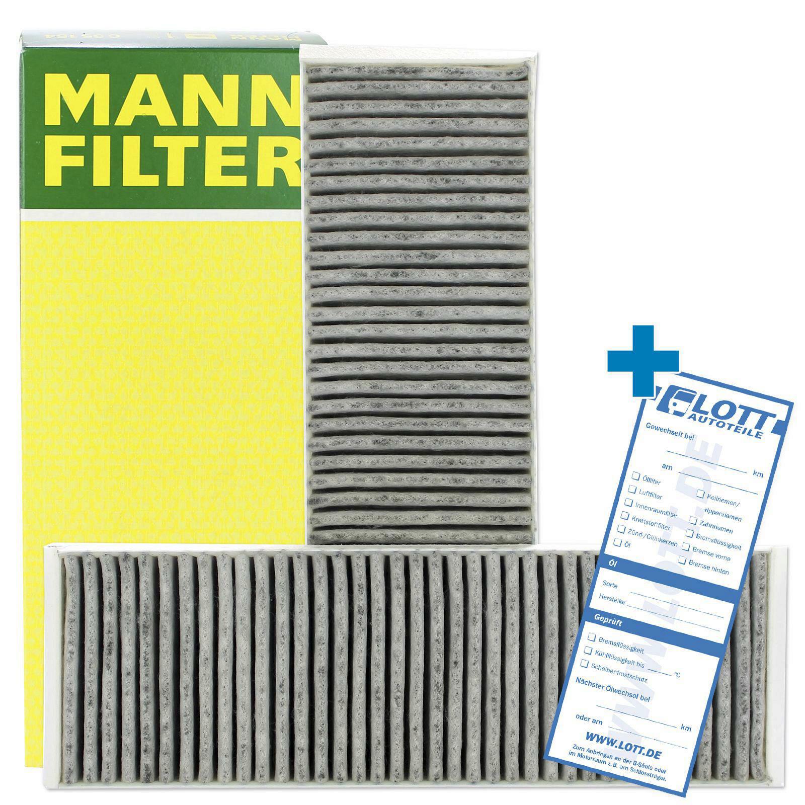 MANN-FILTER Filter, interior air adsotop