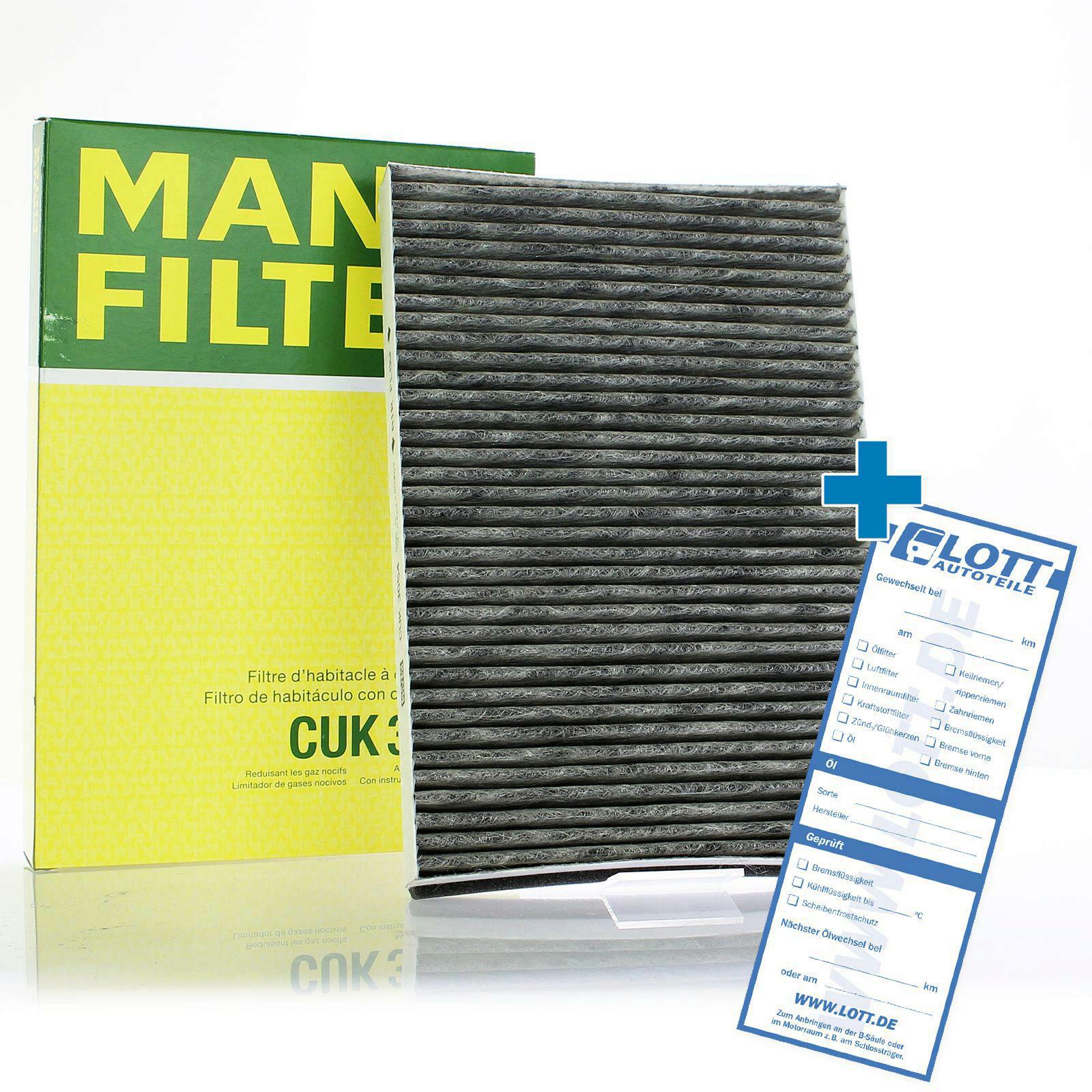 MANN-FILTER Innenraumfilter Filter Innenraumluft adsotop