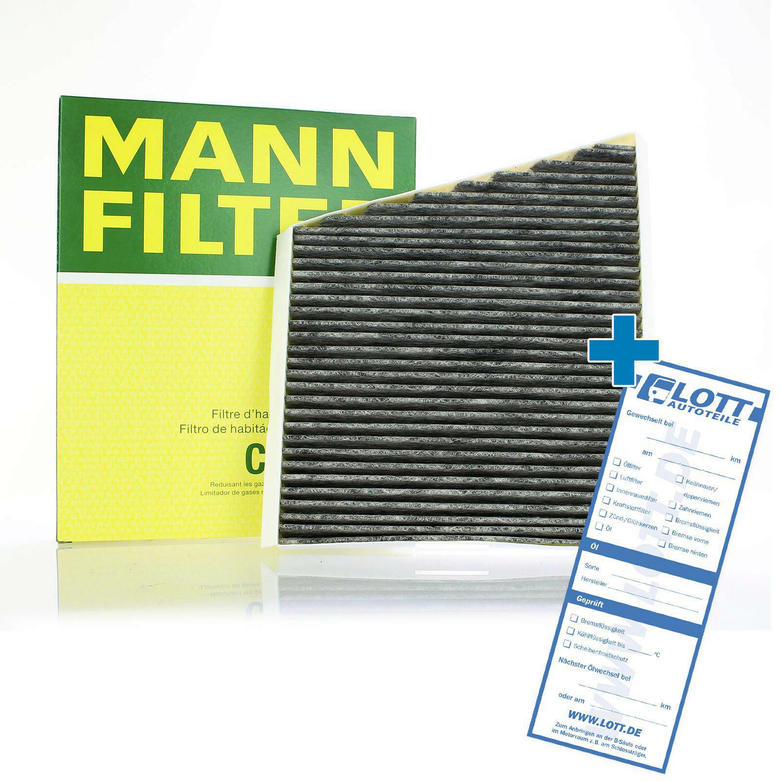 MANN-FILTER Filter, interior air adsotop