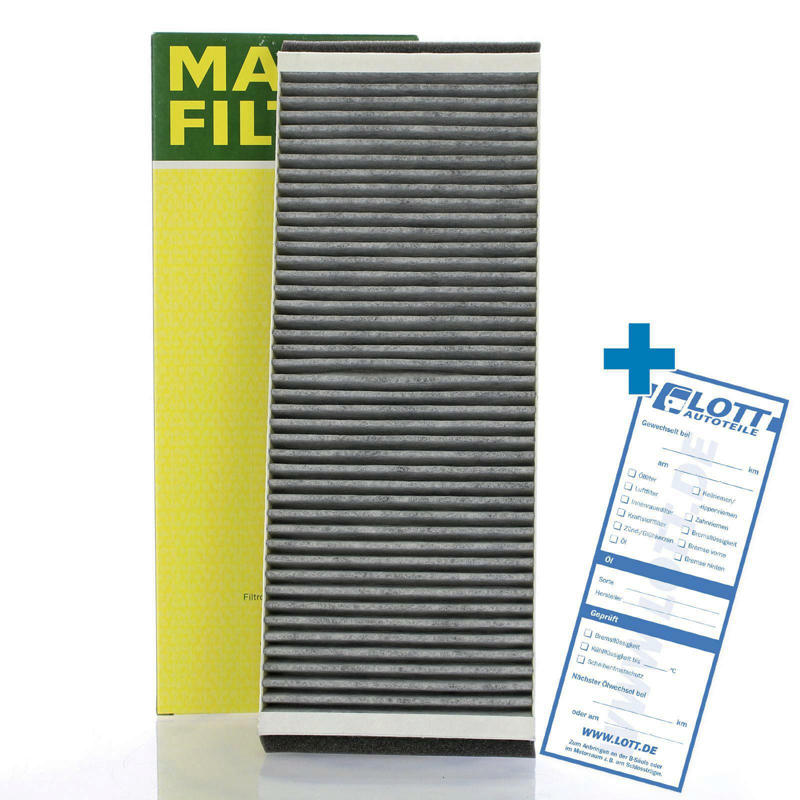 MANN-FILTER Filter, interior air adsotop