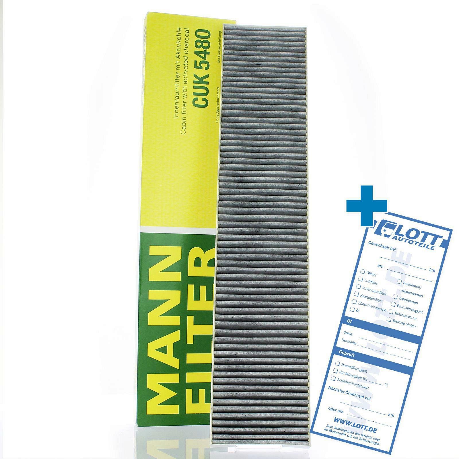 MANN-FILTER Filter, interior air