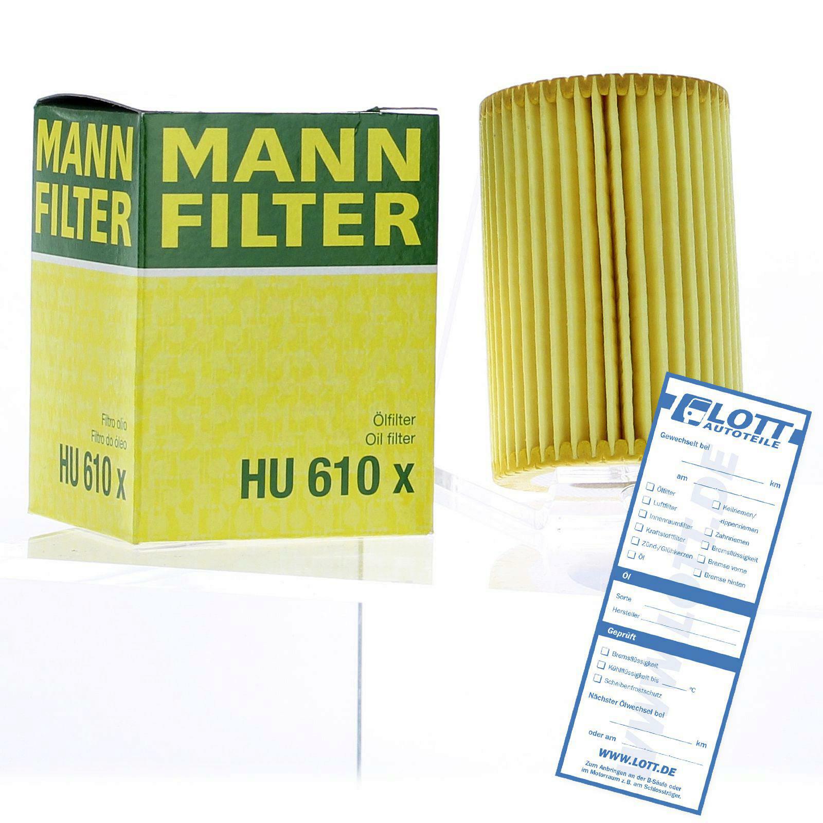 MANN-FILTER Ölfilter evotop