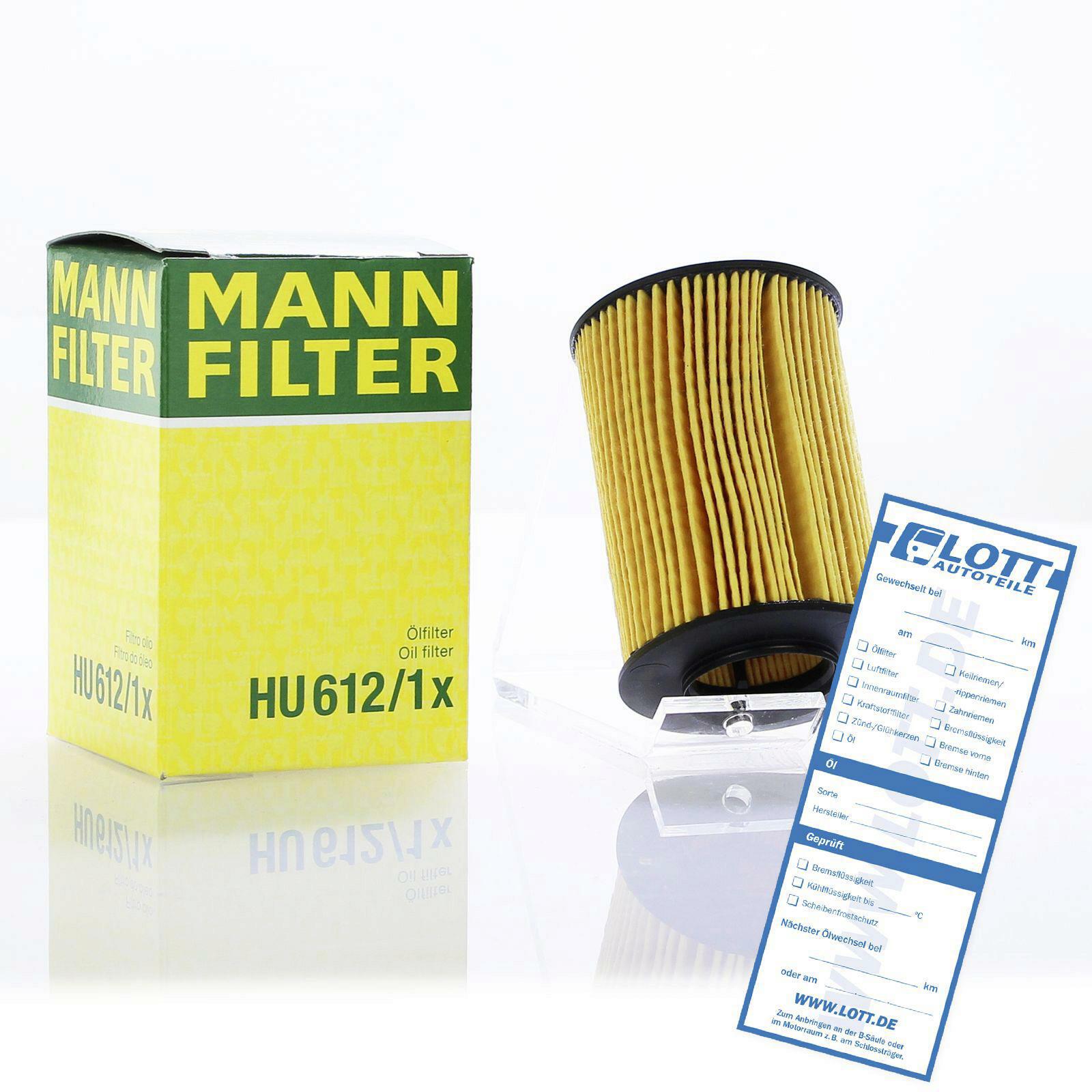 MANN-FILTER Ölfilter