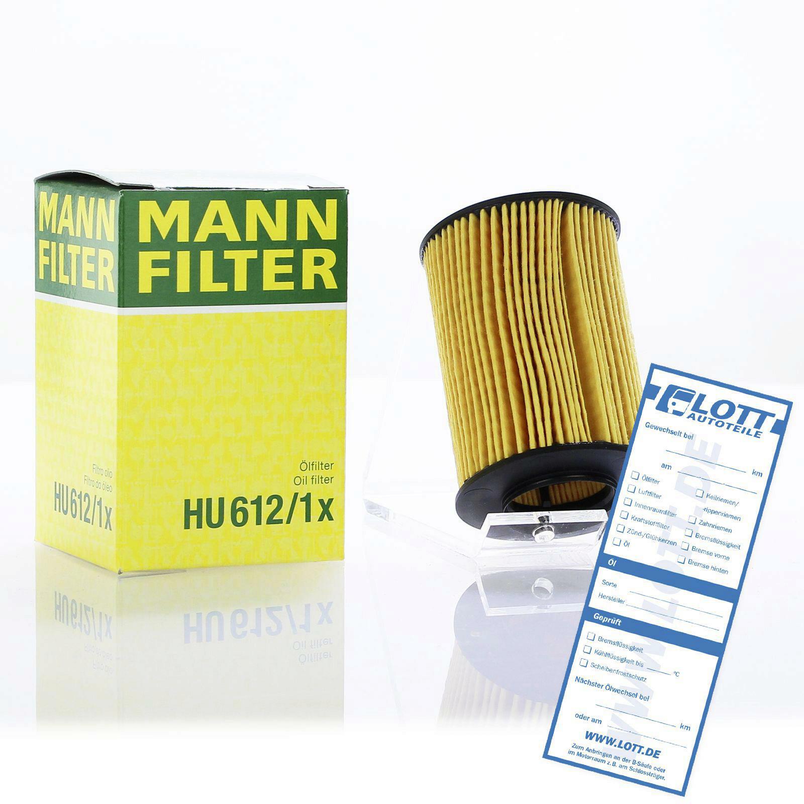 MANN-FILTER &Ouml;lfilter