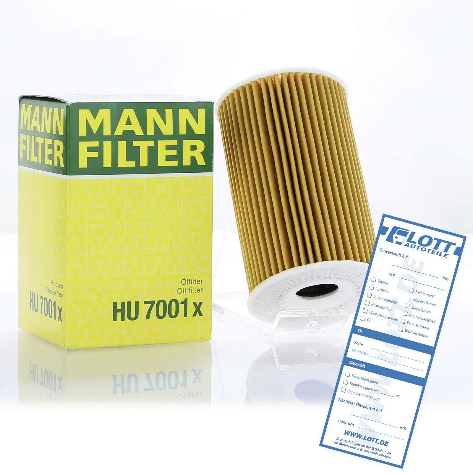 MANN-FILTER Ölfilter