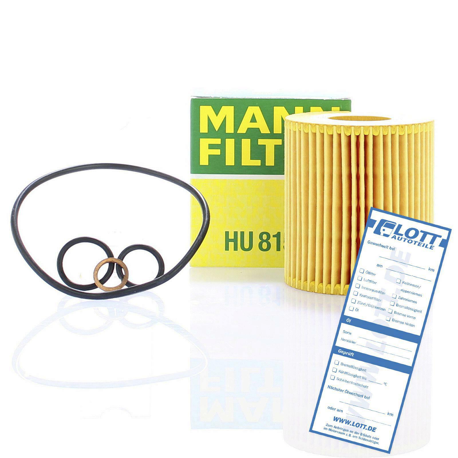 MANN-FILTER Oil Filter