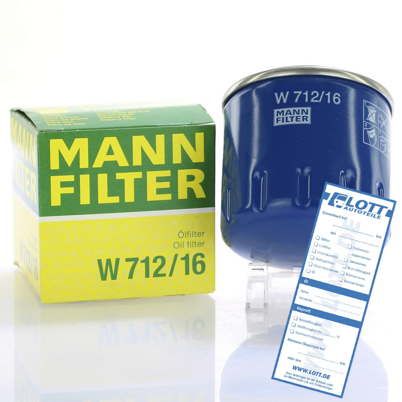 MANN-FILTER Ölfilter