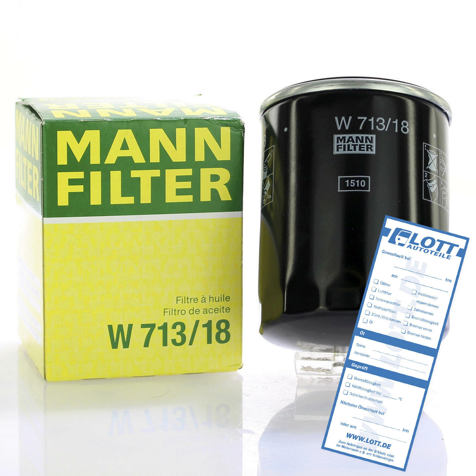 MANN-FILTER Ölfilter