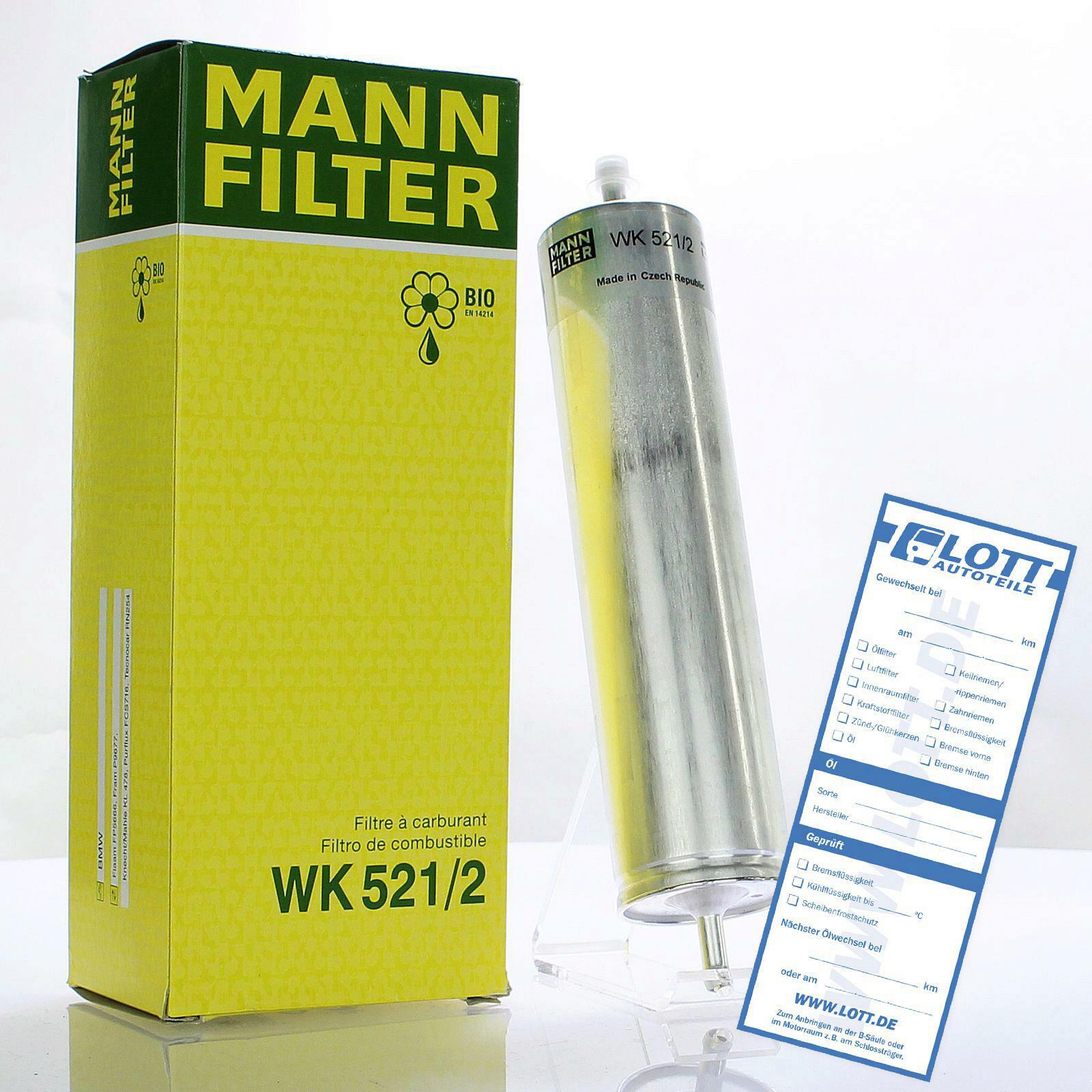 MANN-FILTER Kraftstofffilter