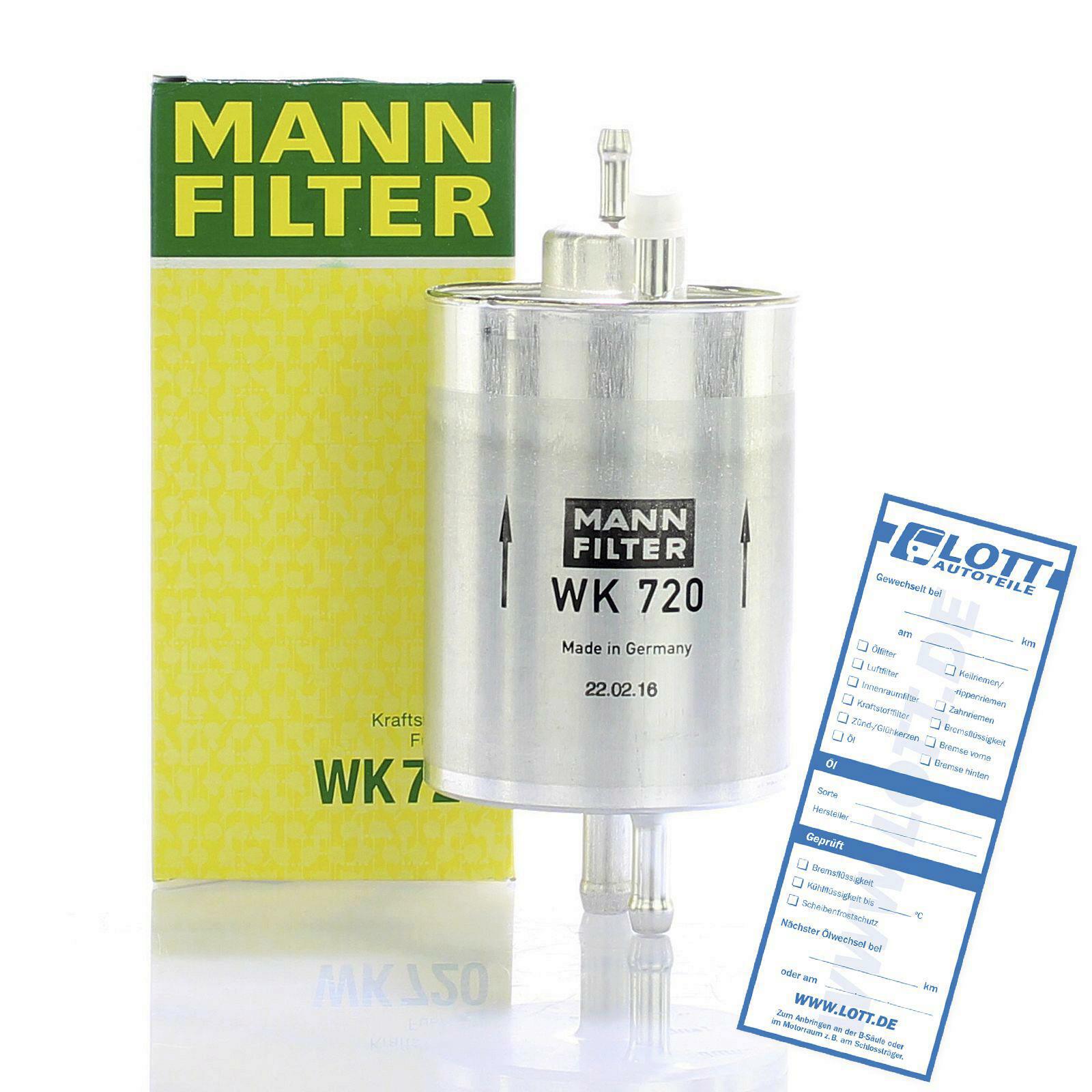 MANN-FILTER Kraftstofffilter WK 720