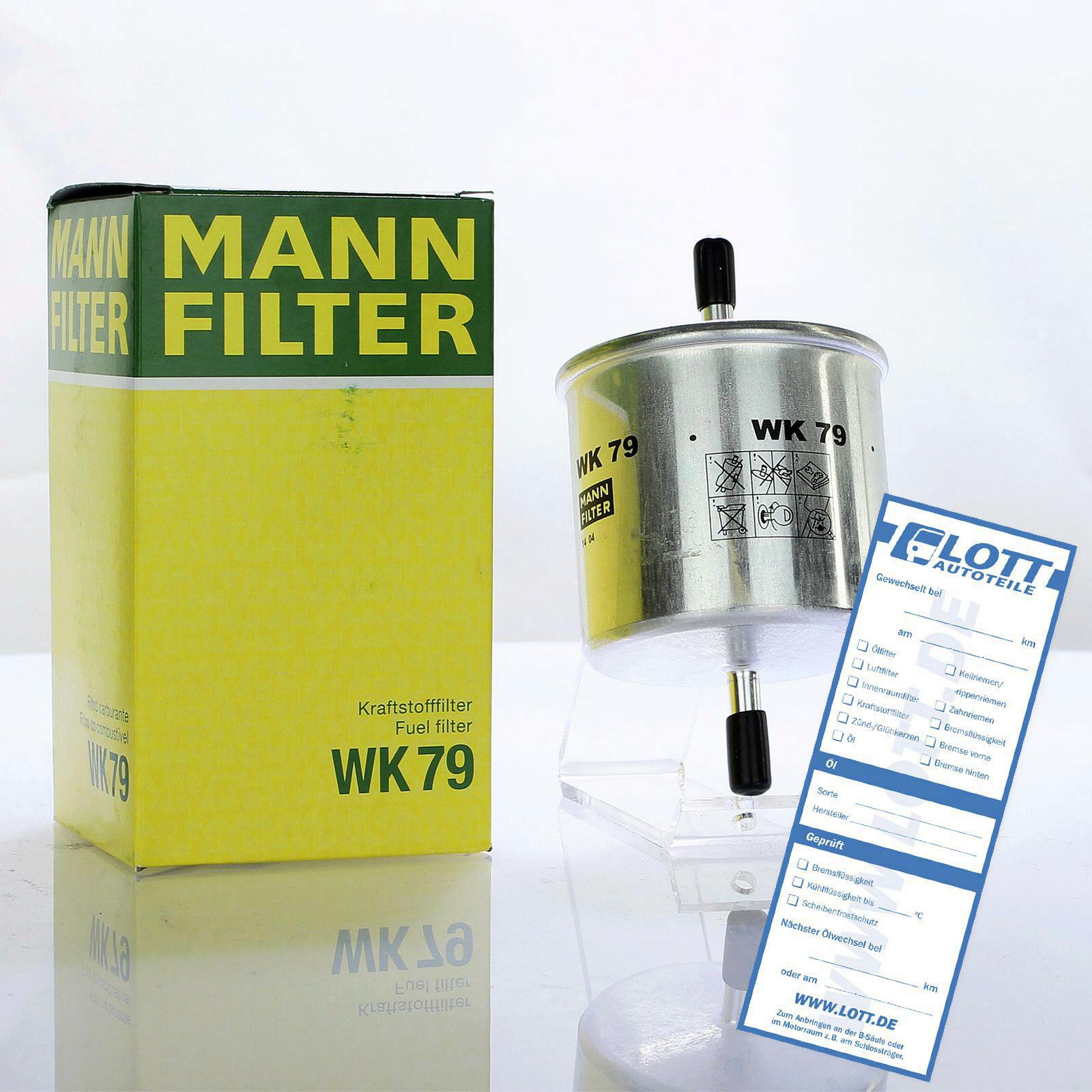 MANN-FILTER Kraftstofffilter WK 79