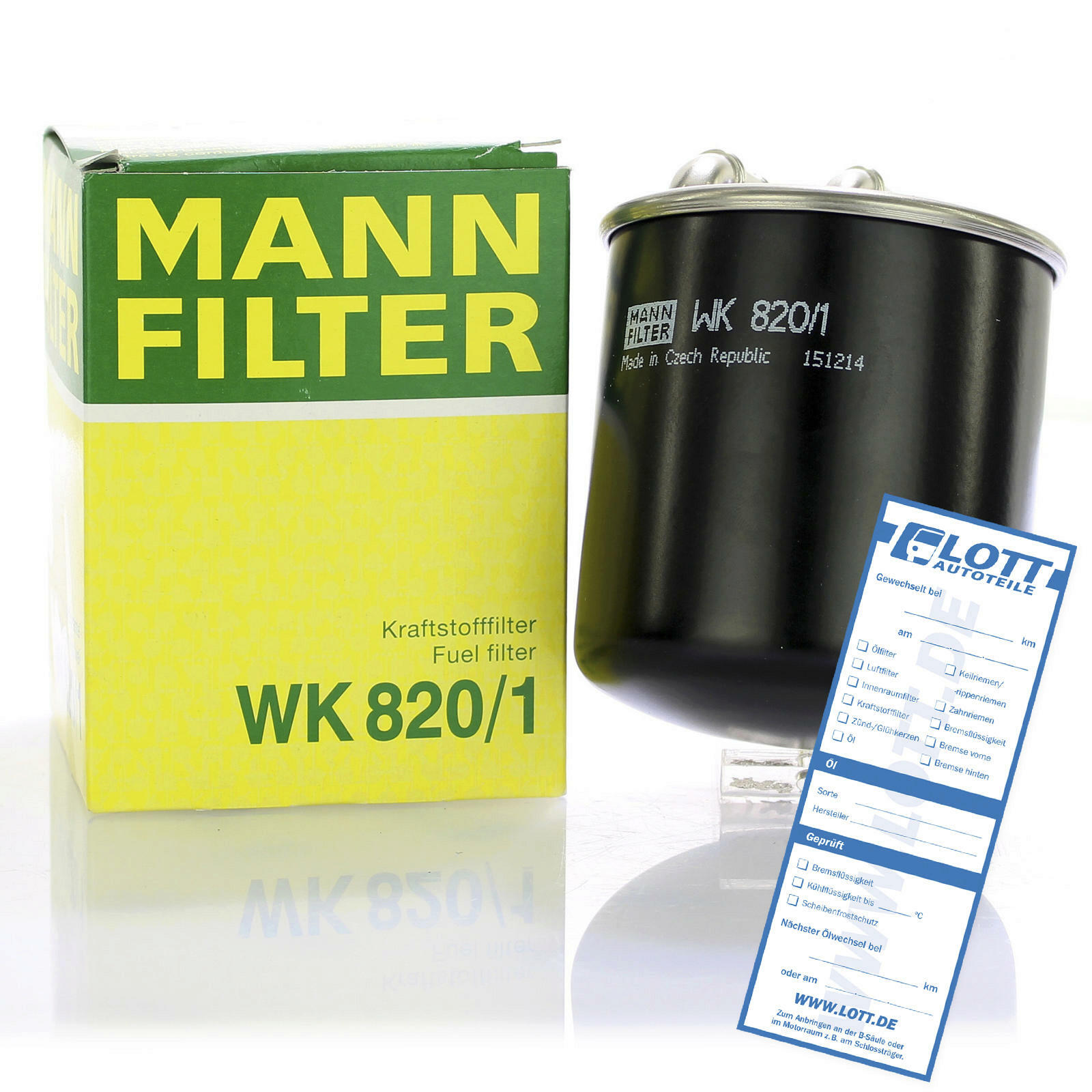 MANN-FILTER Kraftstofffilter