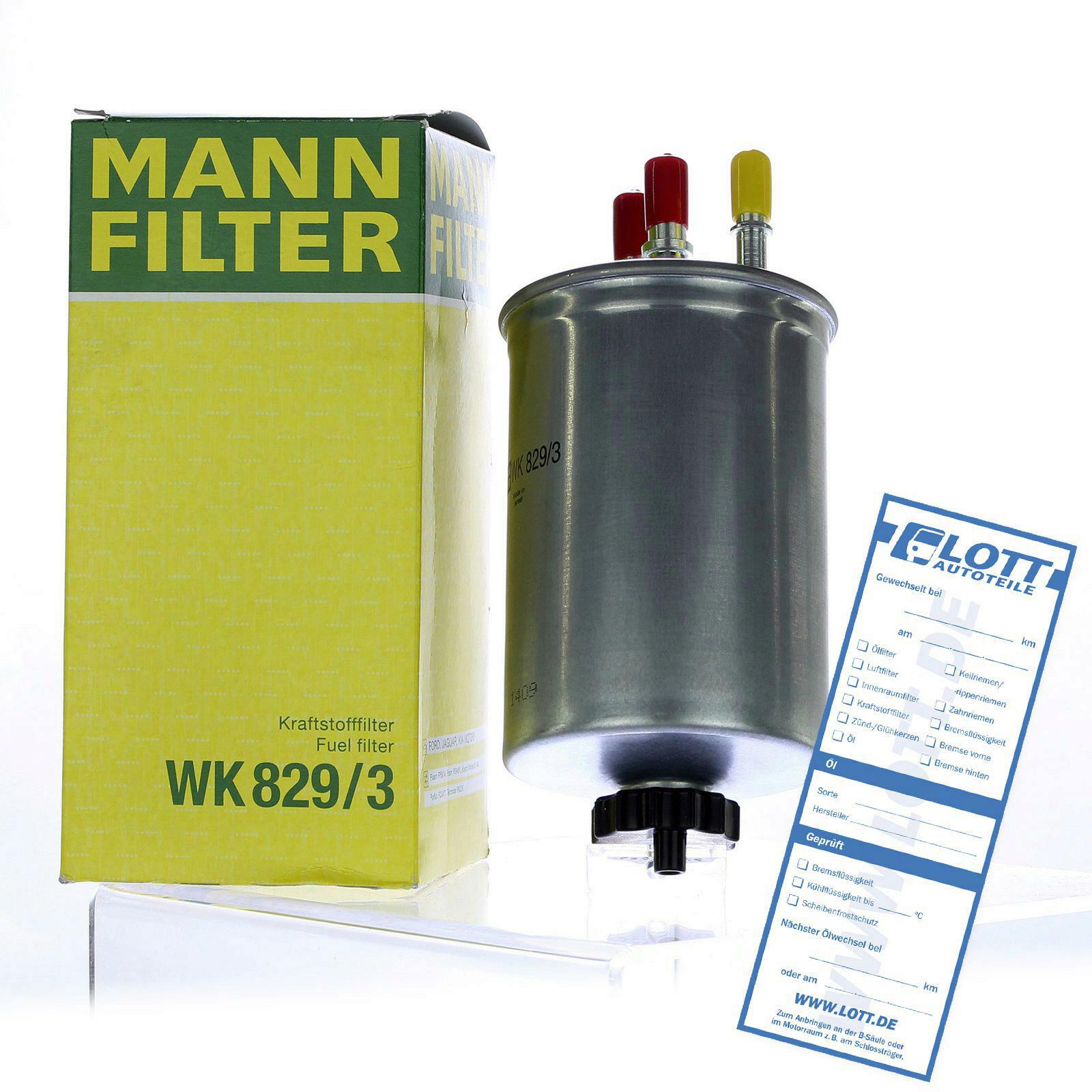 MANN-FILTER Fuel filter