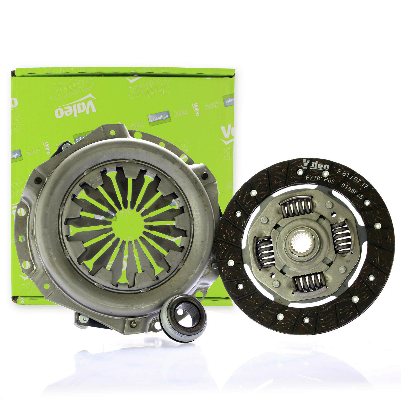 Valeo Kupplungssatz Kupplung 3kkit passend für Citroen C2 1.1 C3 1 1.4 Bivalent 826245