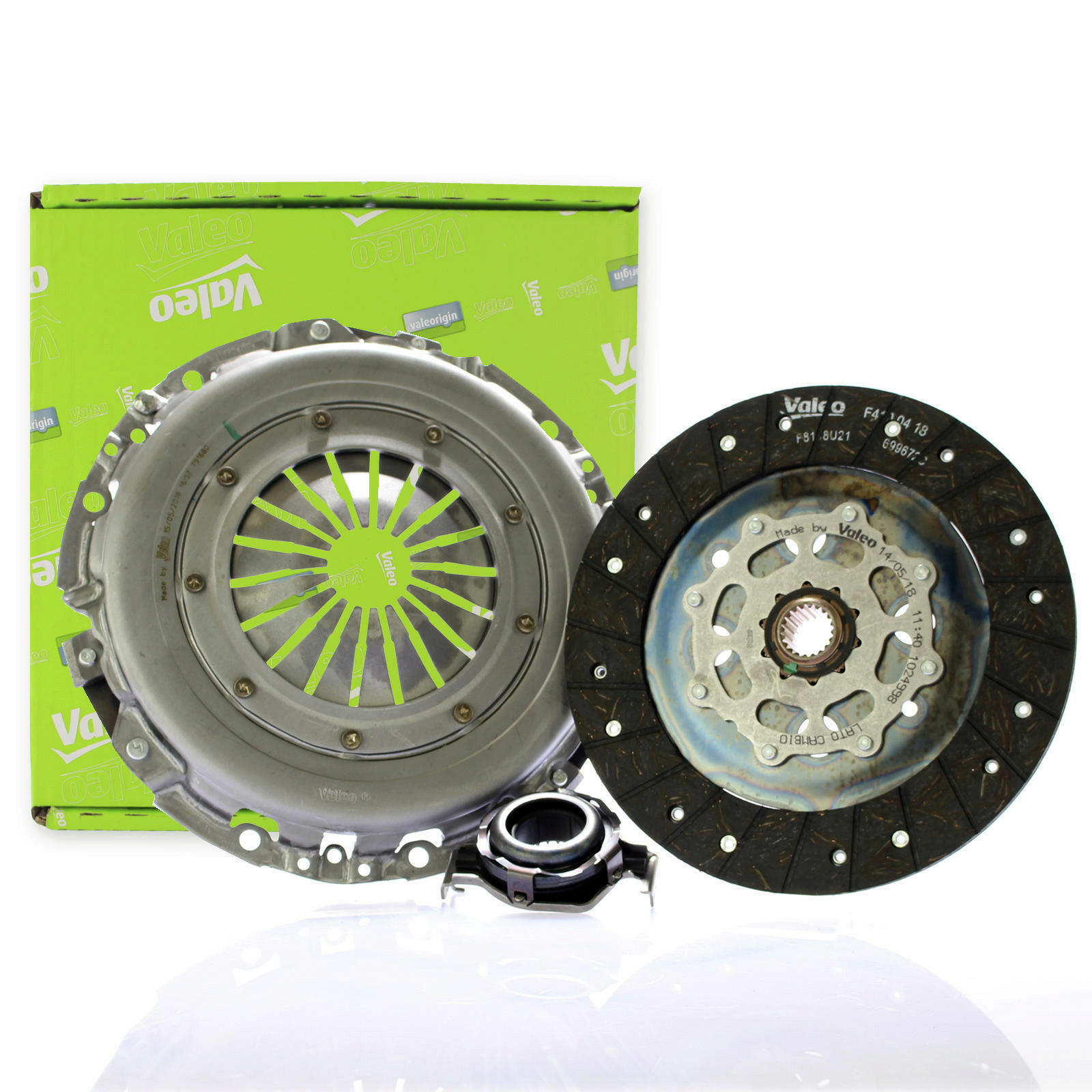 VALEO KUPPLUNGSSATZ KUPPLUNG SATZ SET FÜR RENAULT TWINGO I C06 SCHRÄGHECK 1.2