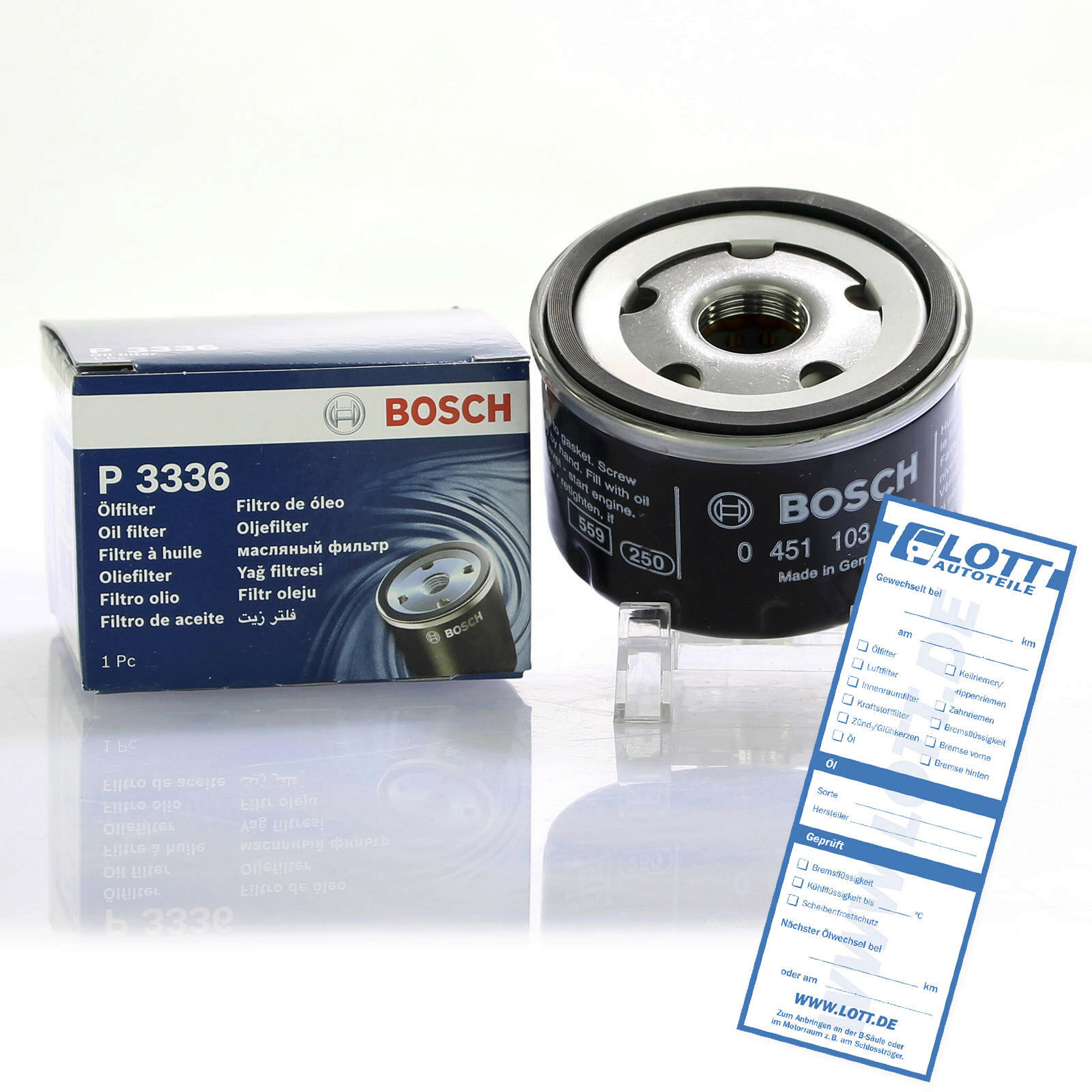 BOSCH Ölfilter