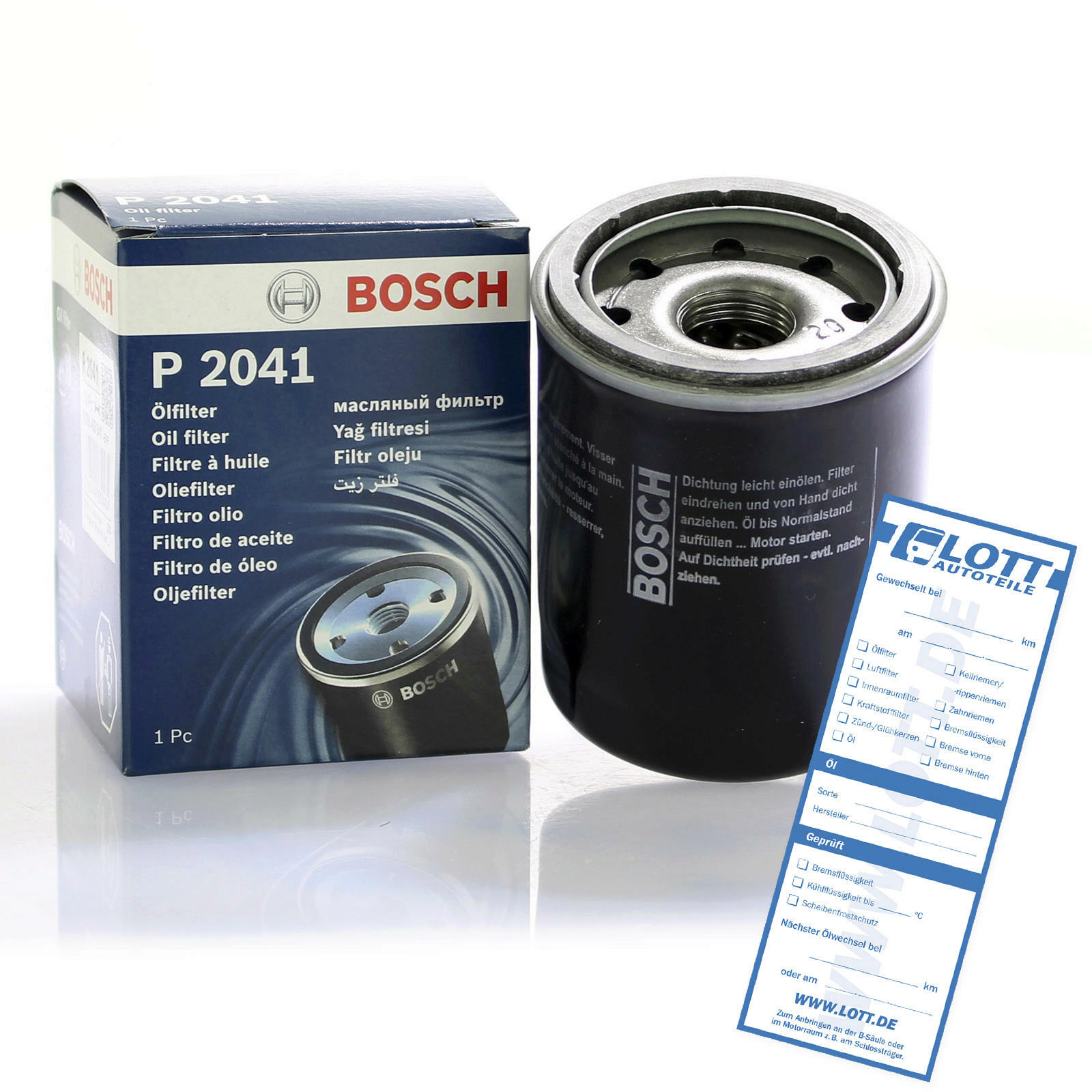 BOSCH Ölfilter