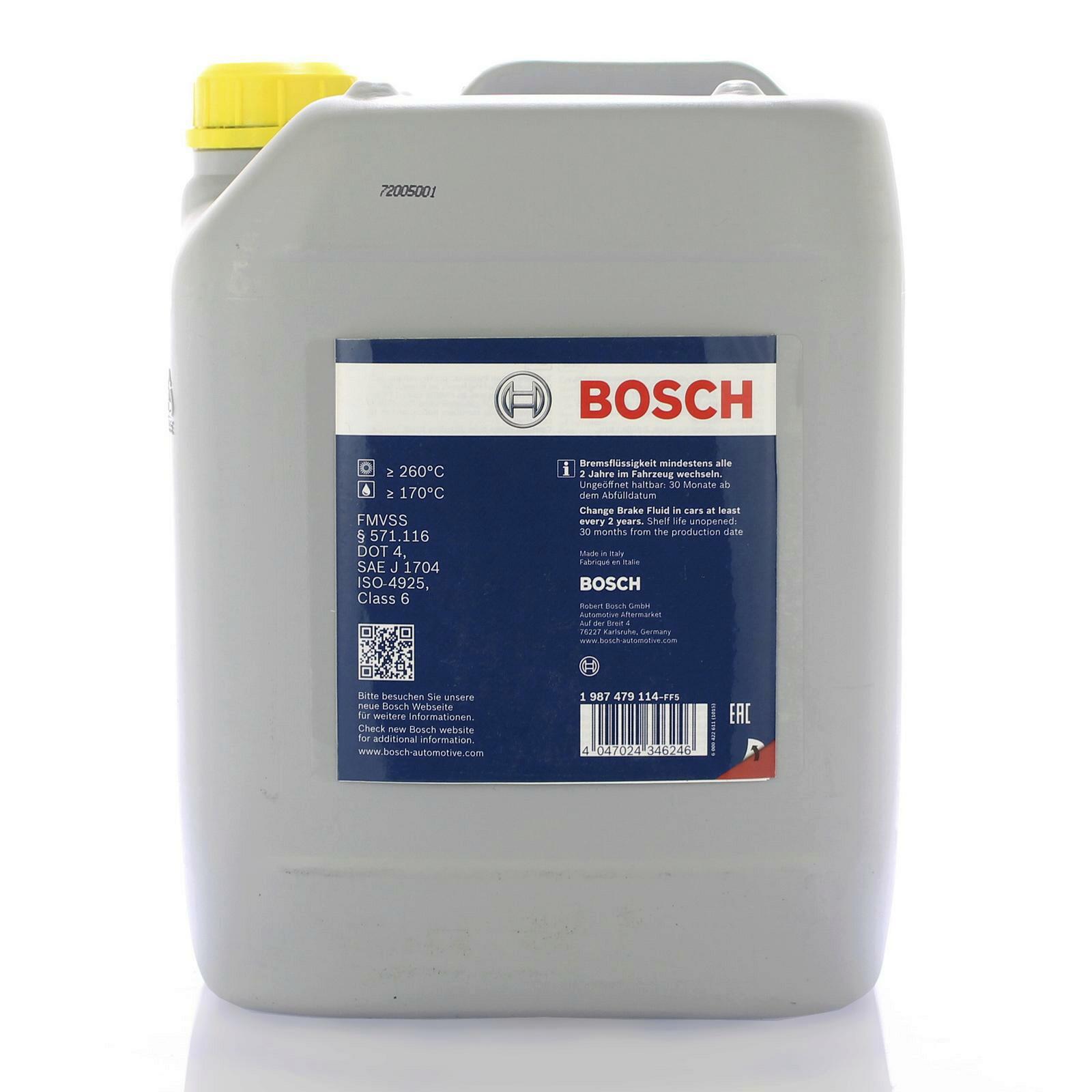 BOSCH Bremsflüssigkeit 5L DOT4 HP