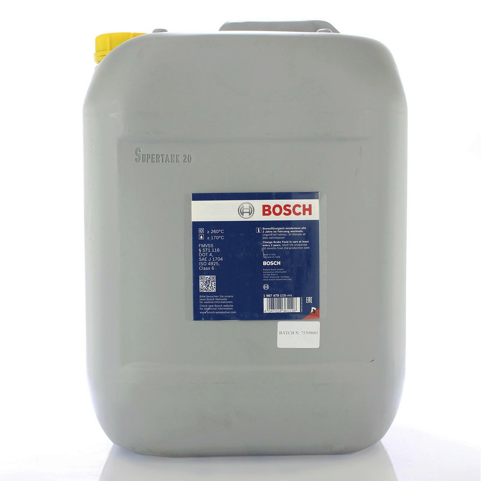 BOSCH Bremsflüssigkeit 20L DOT 4 HP