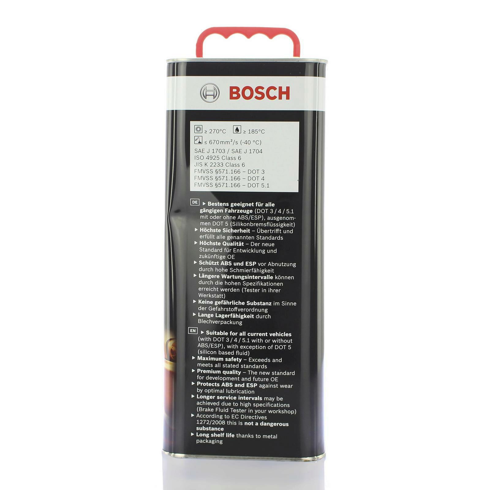 BOSCH Bremsflüssigkeit 5L DOT 5.1