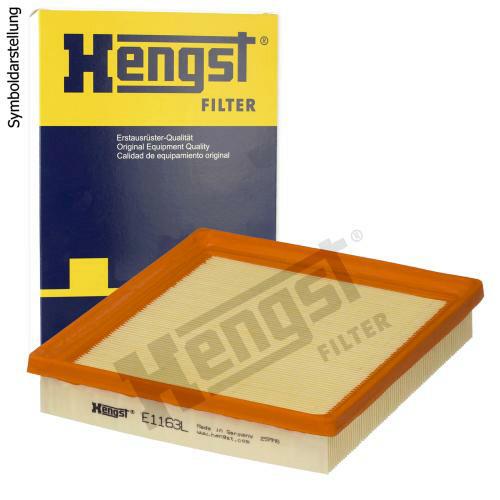 HENGST FILTER Luftfilter E1163L