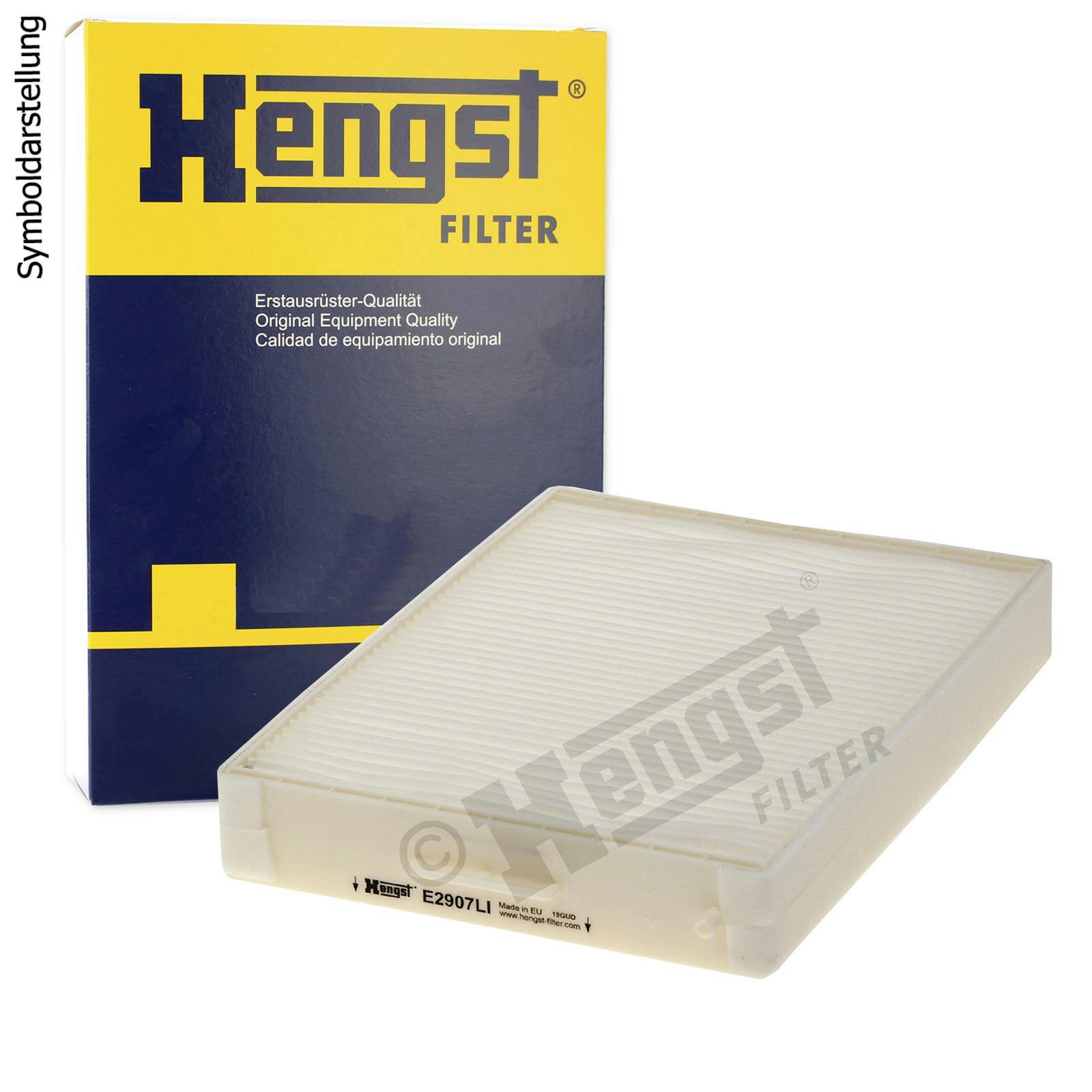 HENGST FILTER Filter, Innenraumluft E2907LI