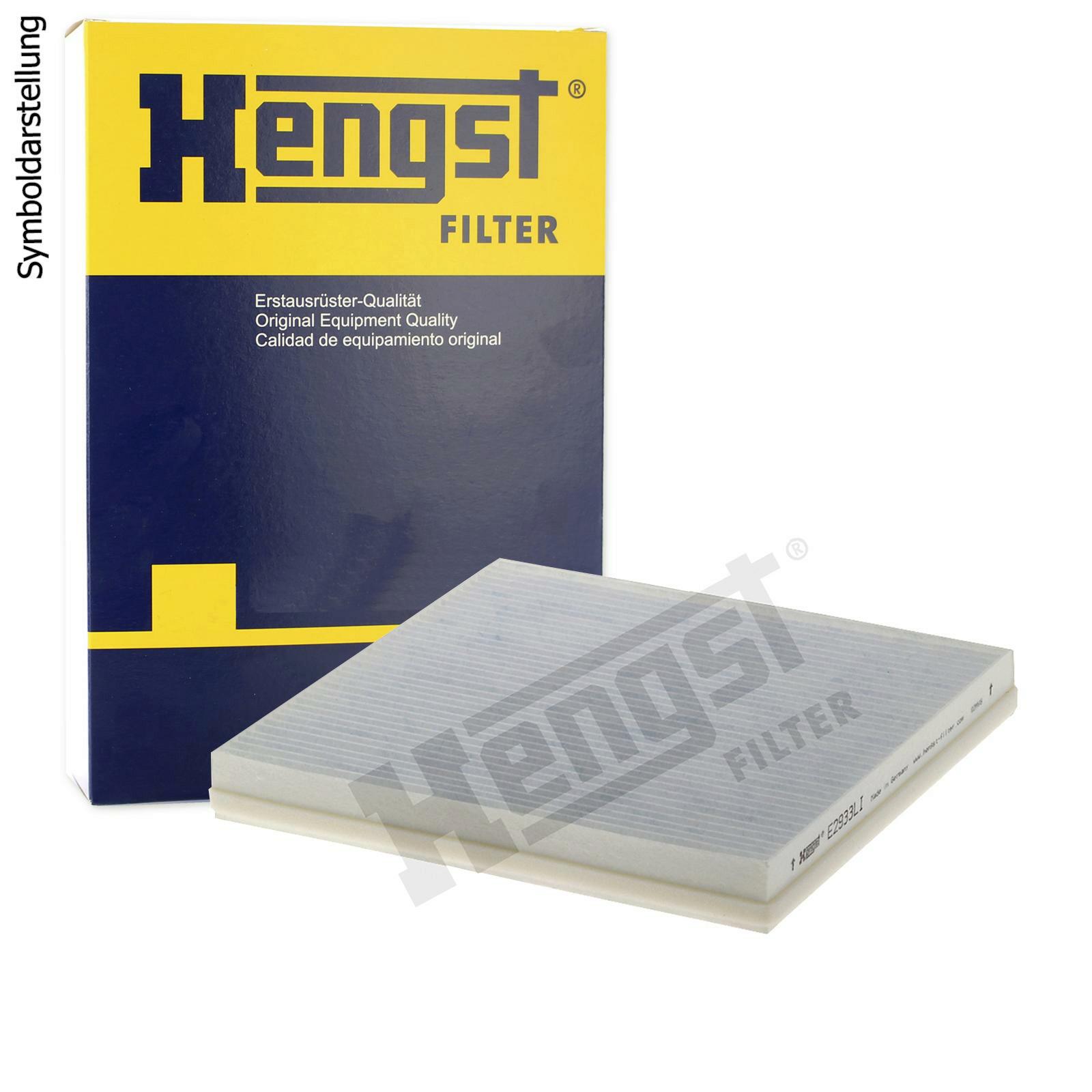 HENGST FILTER Filter, Innenraumluft E2933LI