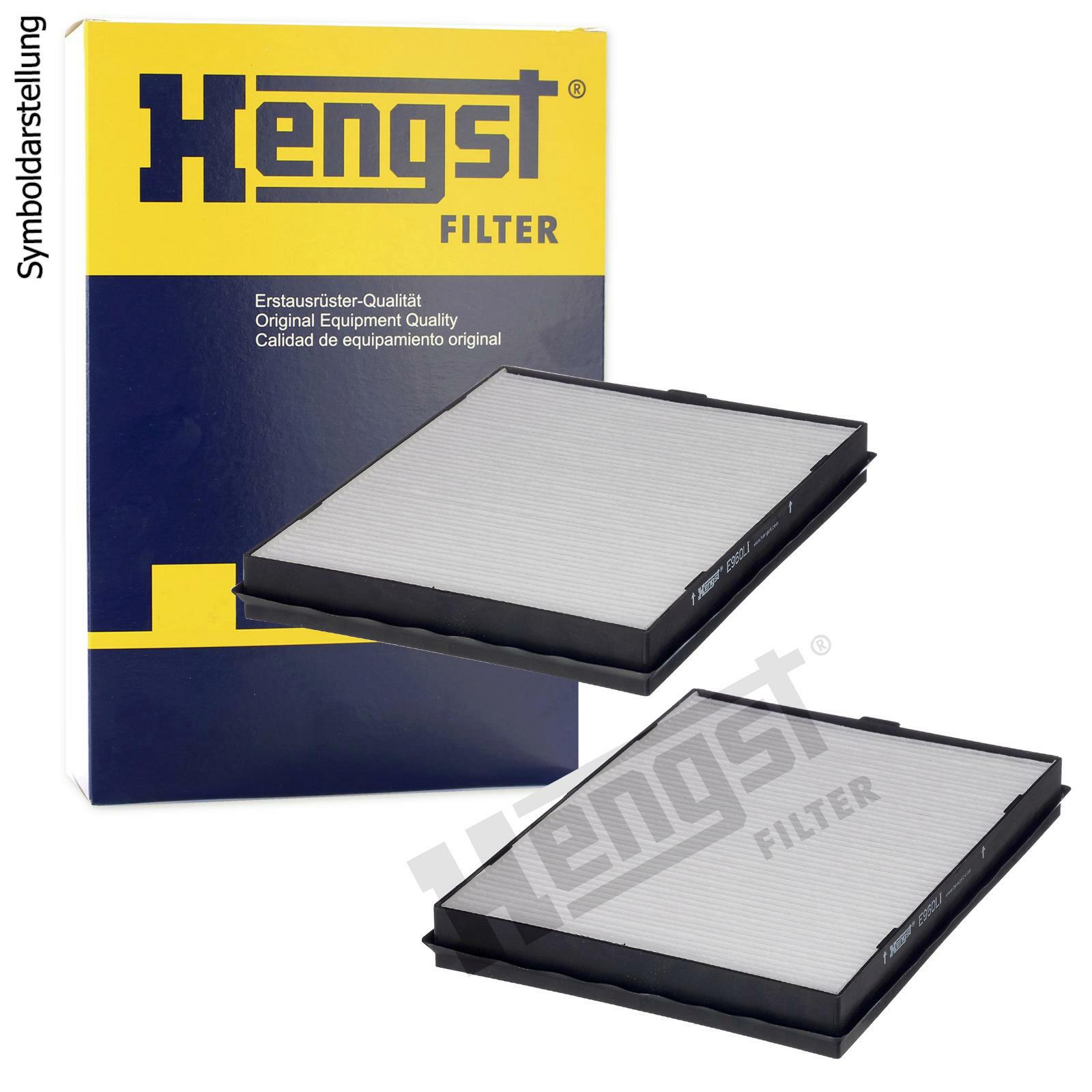 HENGST FILTER Filter, Innenraumluft E960LI-2