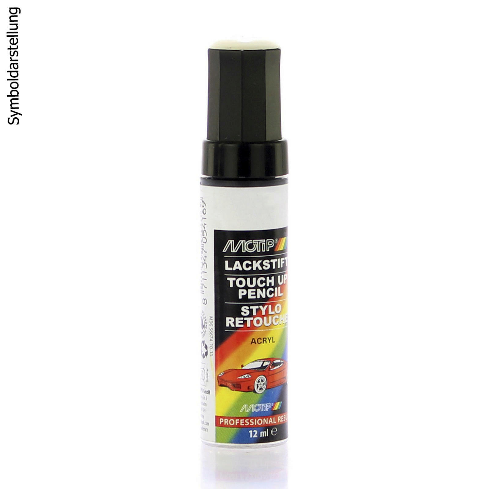 MOTIP Autolack Lack-Stift 12ml weiß