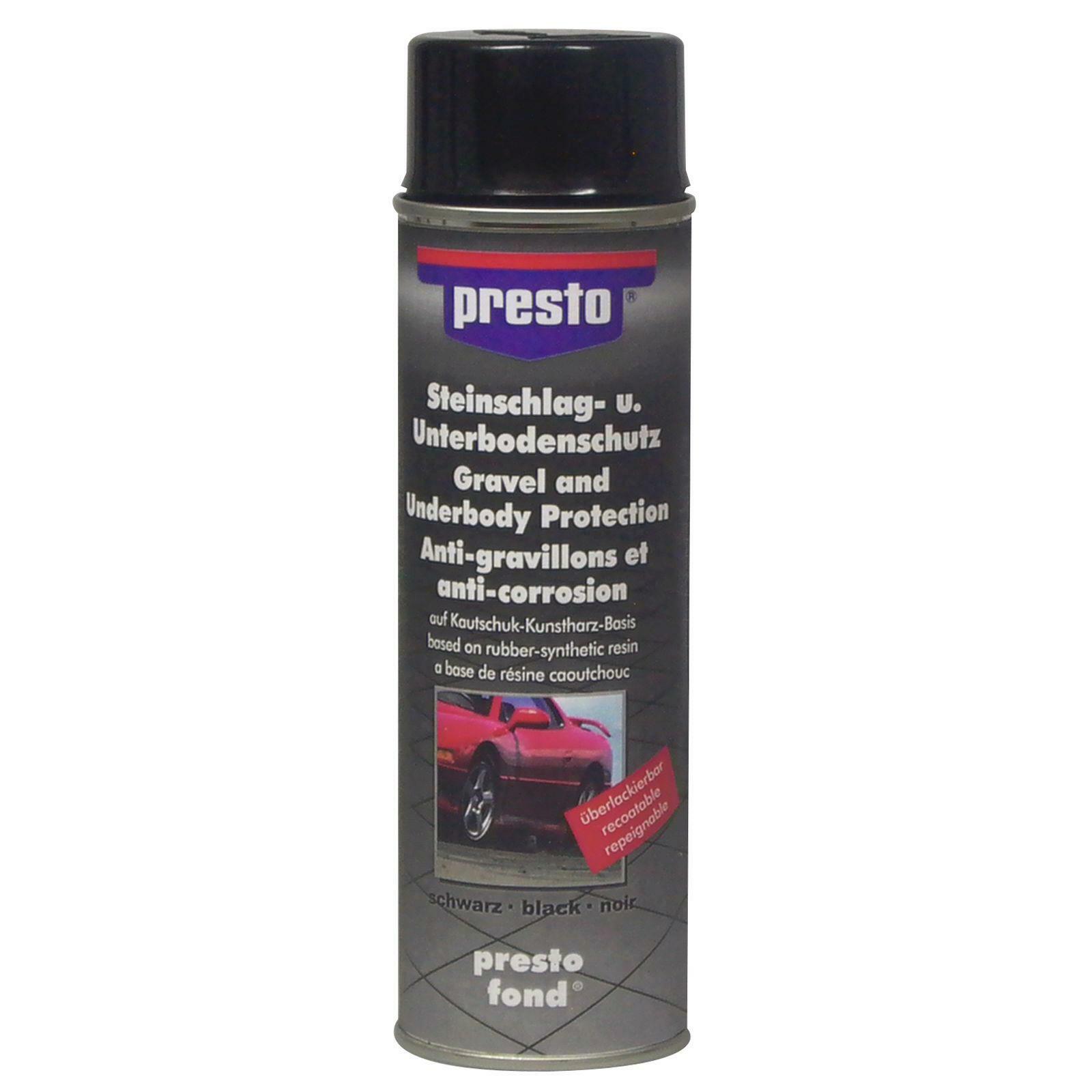 PRESTO Unterbodenschutz schwarz 500ml