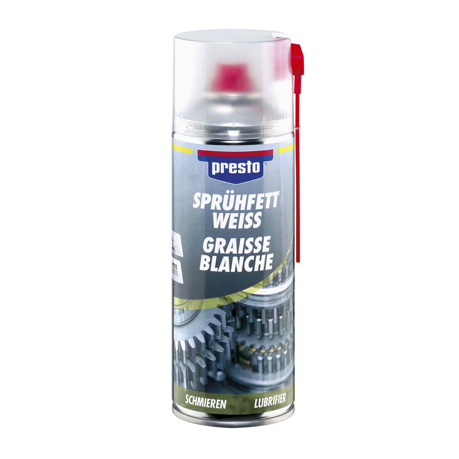 PRESTO Sprühfett weiß 400ml