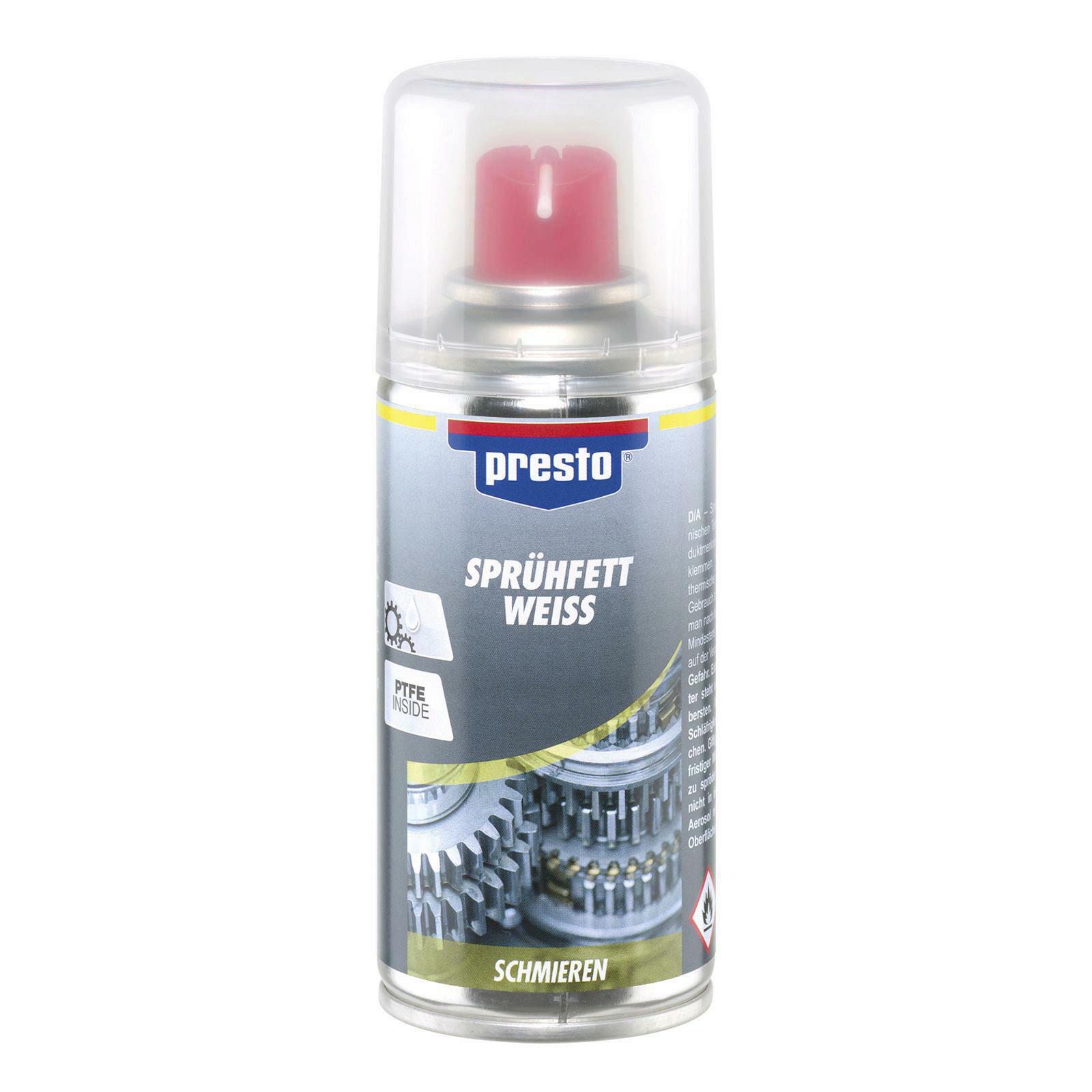 PRESTO Fett Sprühfett weiß 150ml