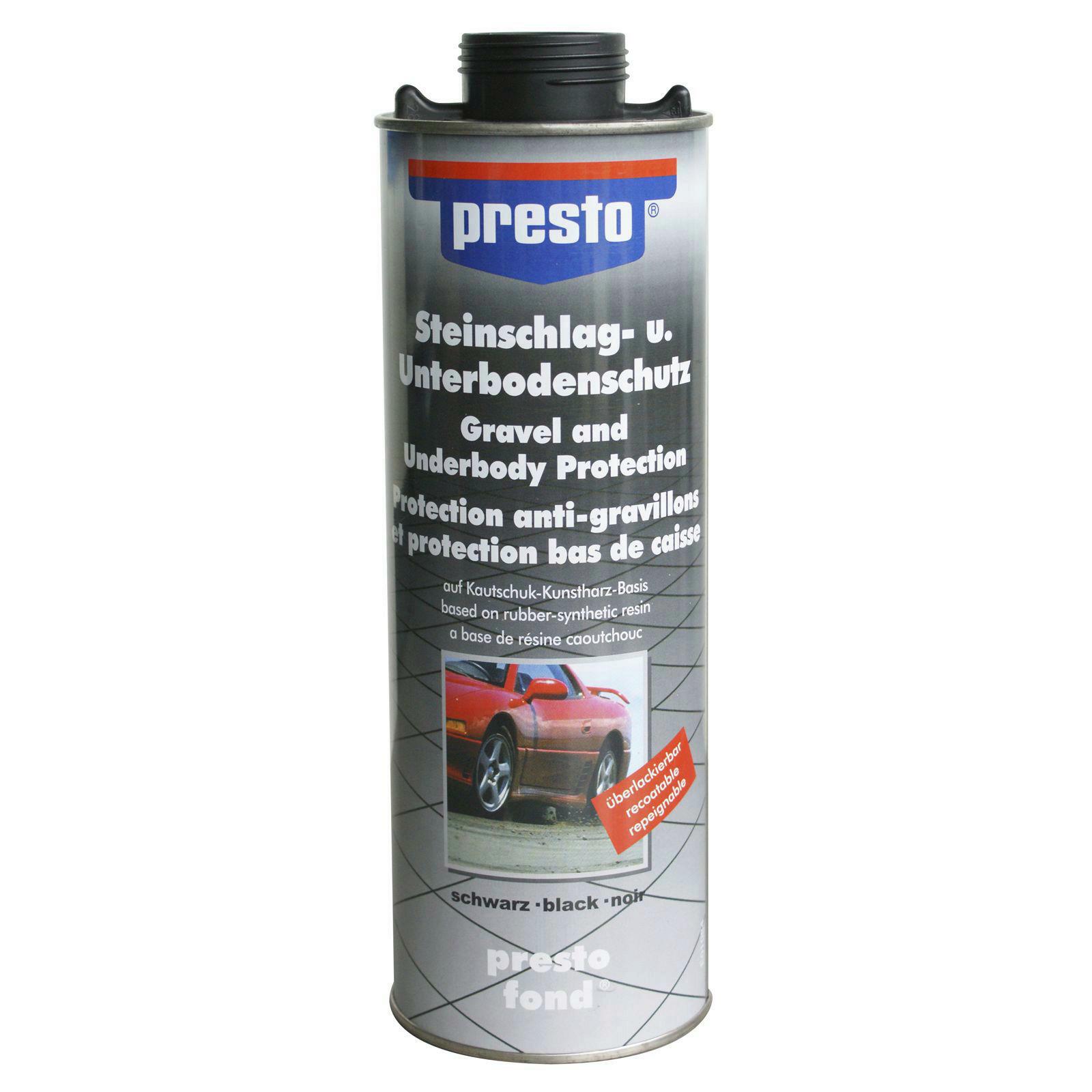 PRESTO Unterbodenschutz schwarz 1L