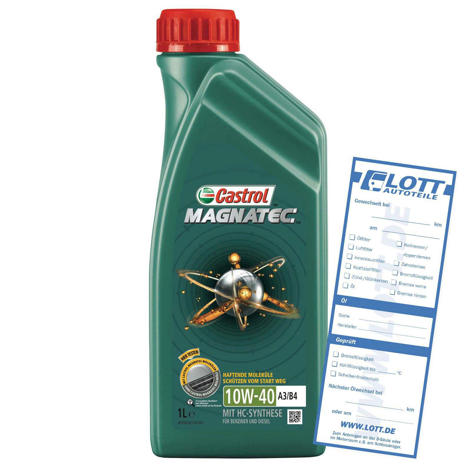 CASTROL Motoröl Magnatec A3/B4 10W-40 1L