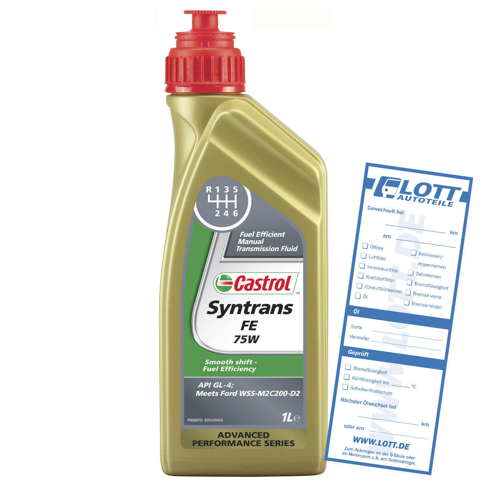 CASTROL Achsgetriebeöl SYNTRANS FE 75W