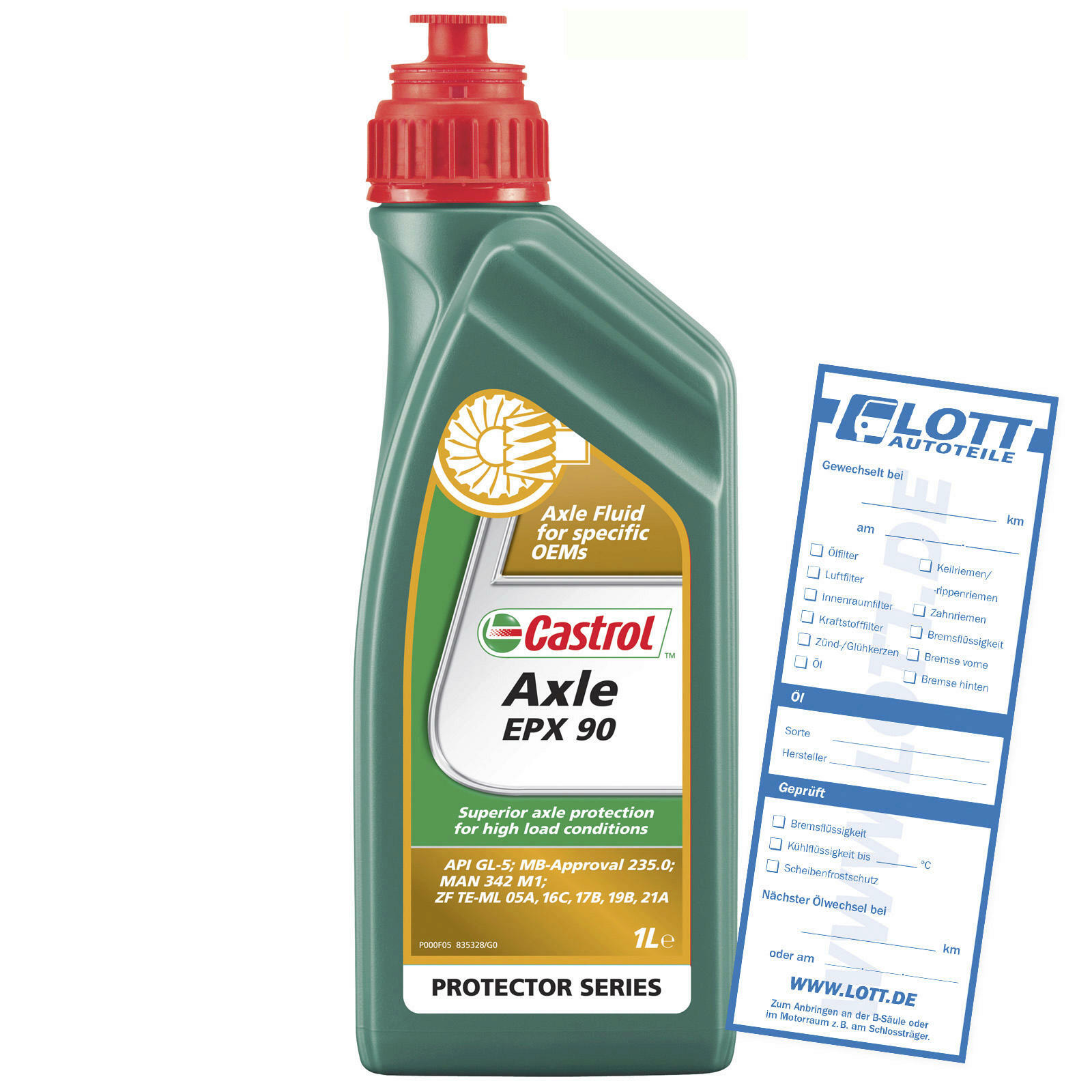 CASTROL Achsgetriebeöl AXLE EPX 90 1L