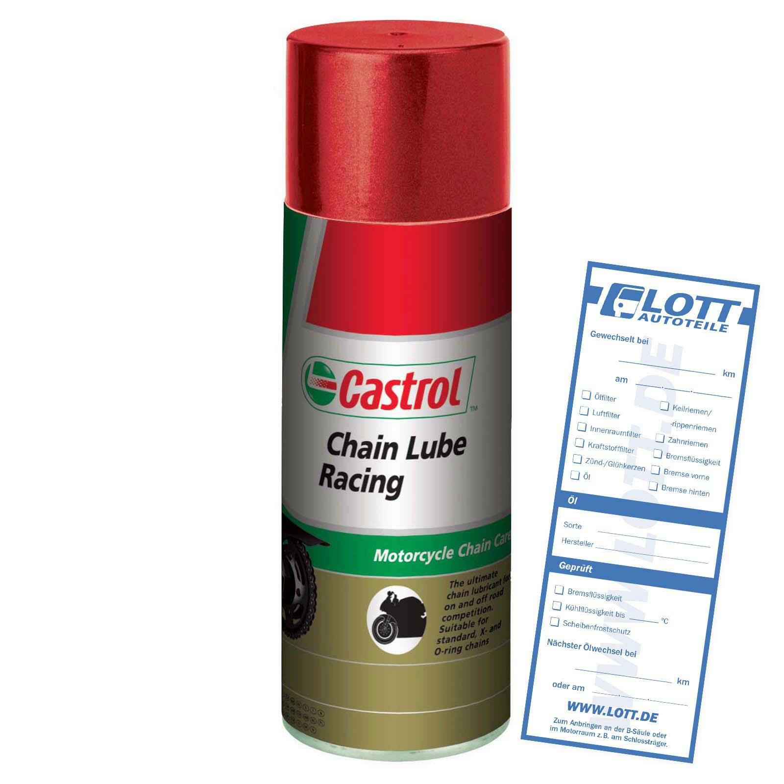 CASTROL Öl CHAIN LUBE RACING 400ml