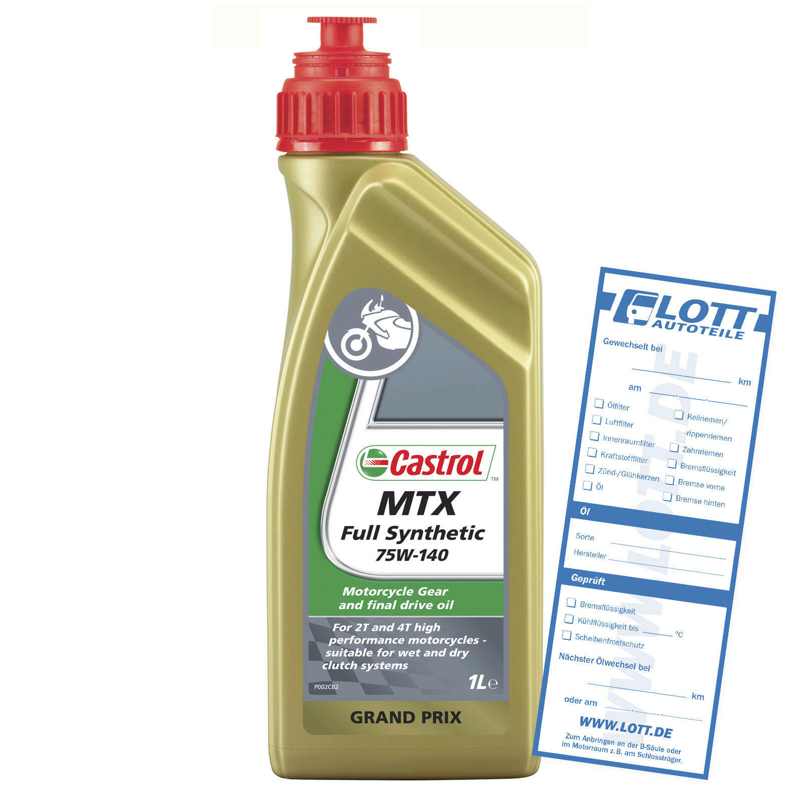CASTROL Transmission Oil MTX FULL SYNTHETIC 75W-140