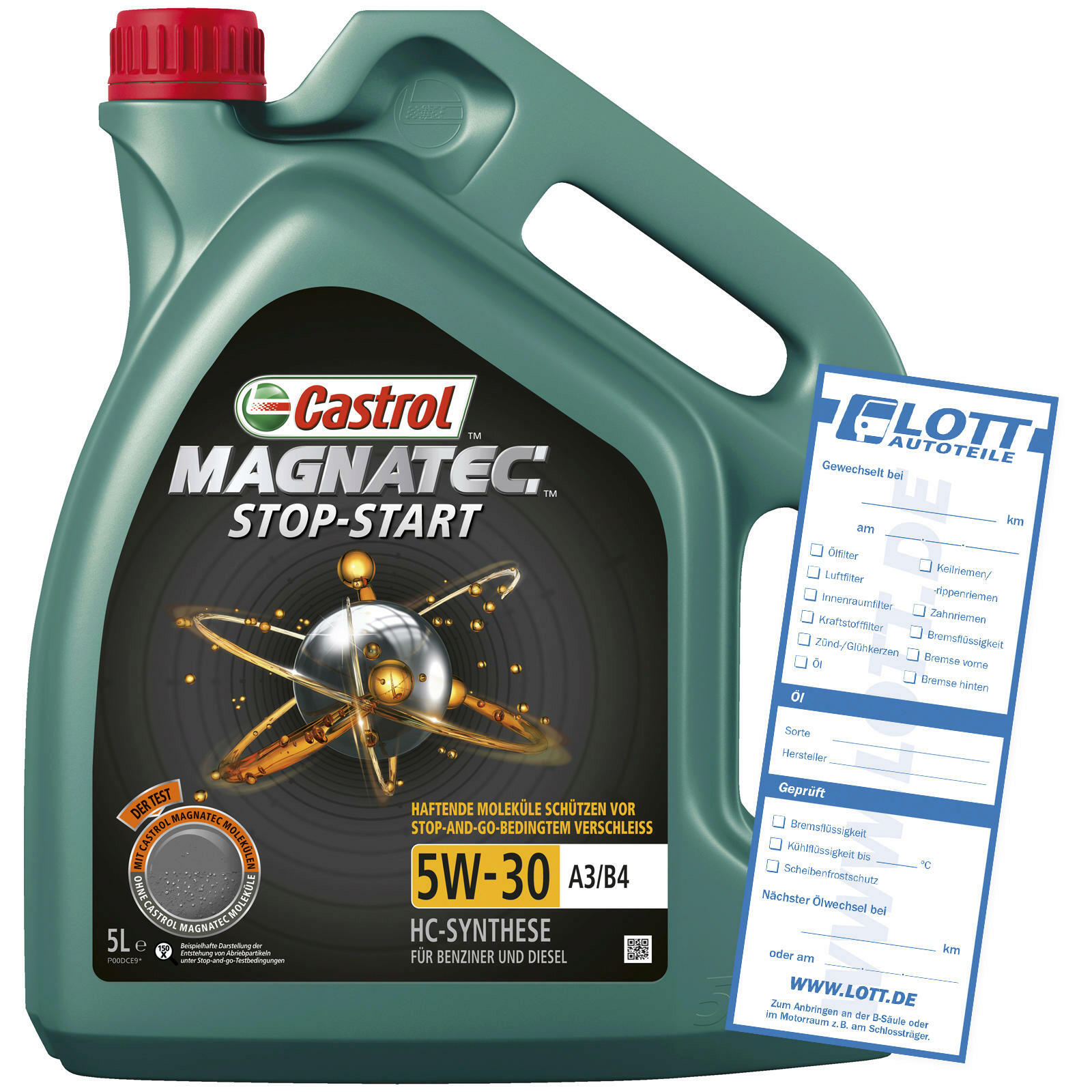 CASTROL Engine Oil MAGNATEC STOP-START 5W-30 A3B4