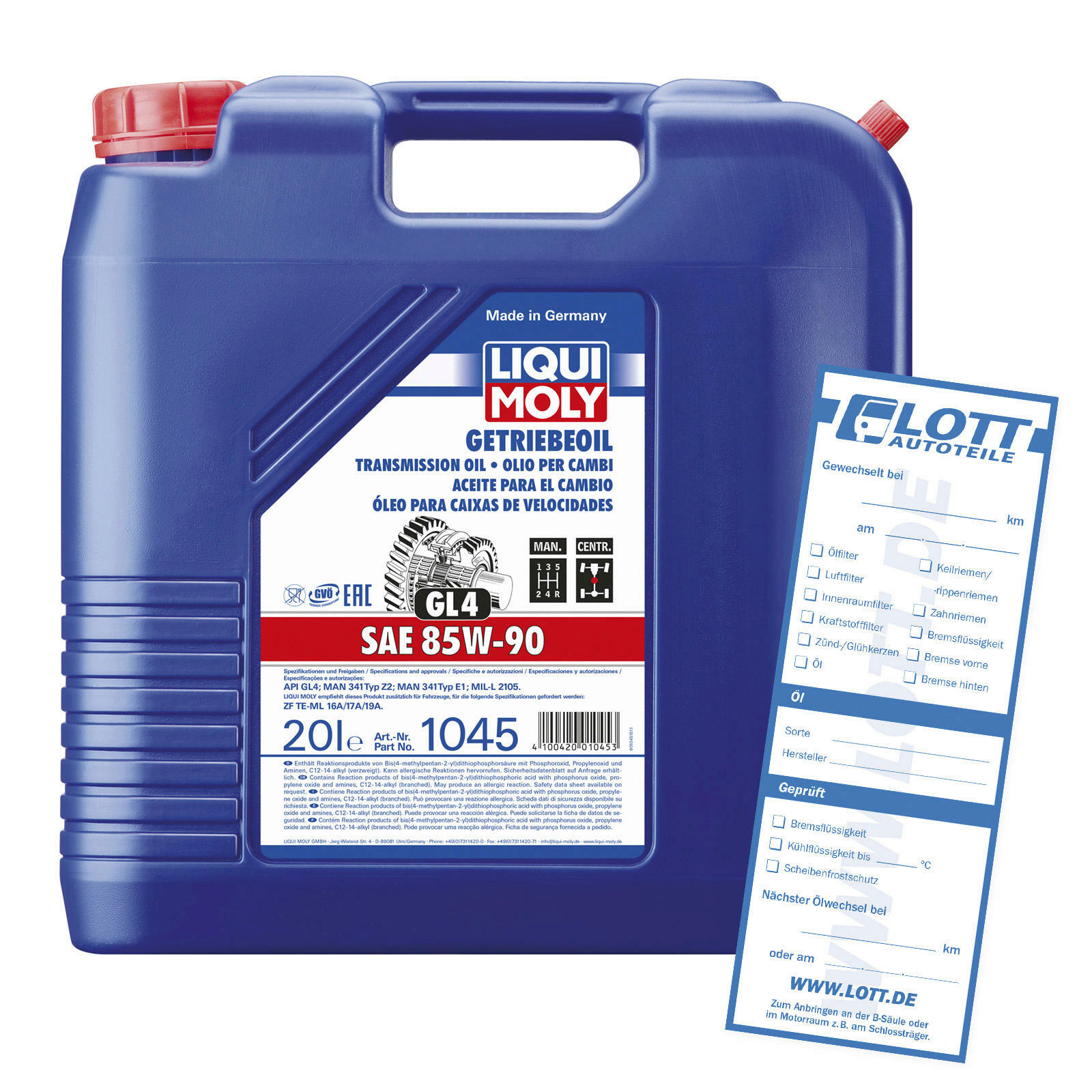 Liqui Moly Getriebeöl SAE 85W-90 20L