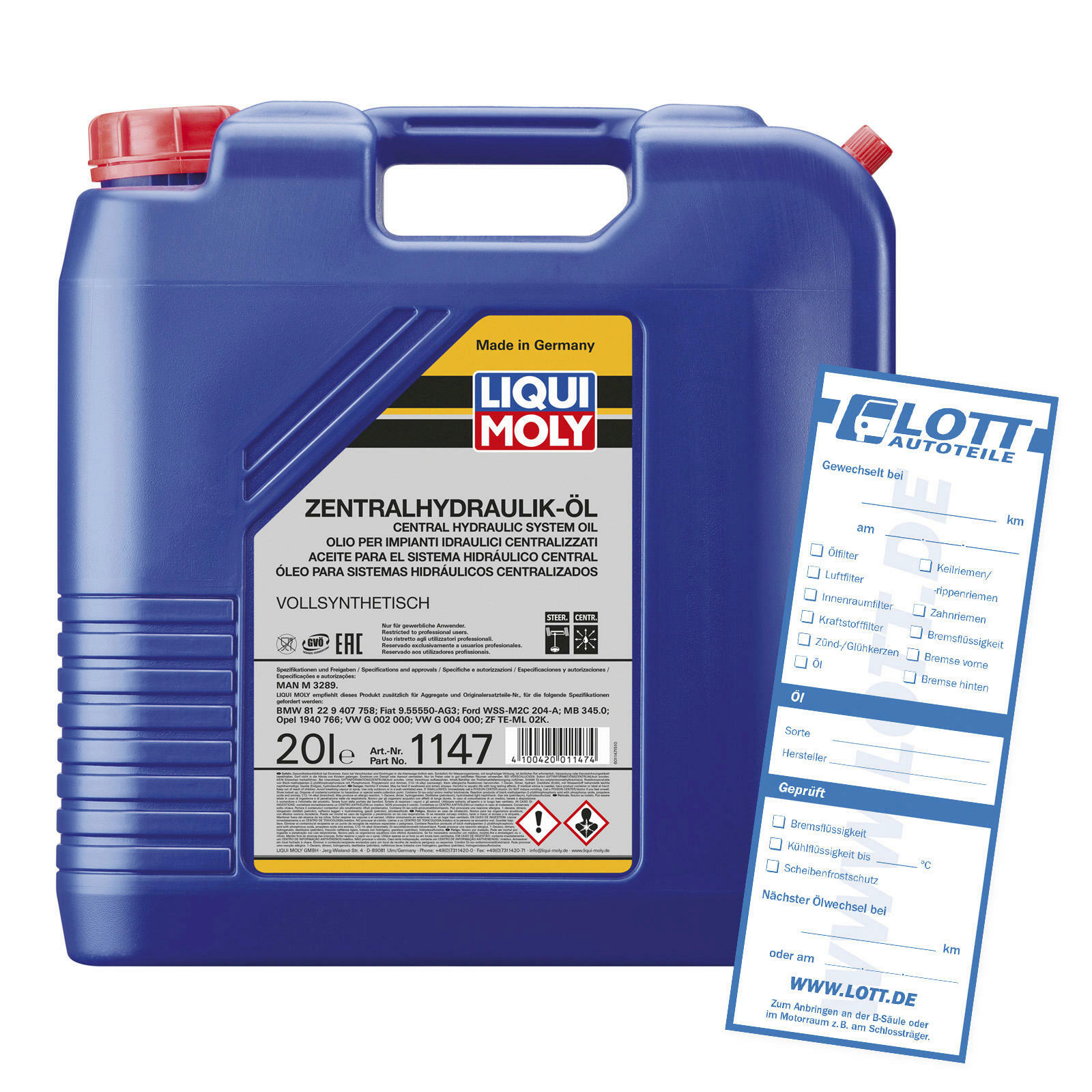 Liqui Moly Zentralhydrauliköl 20L