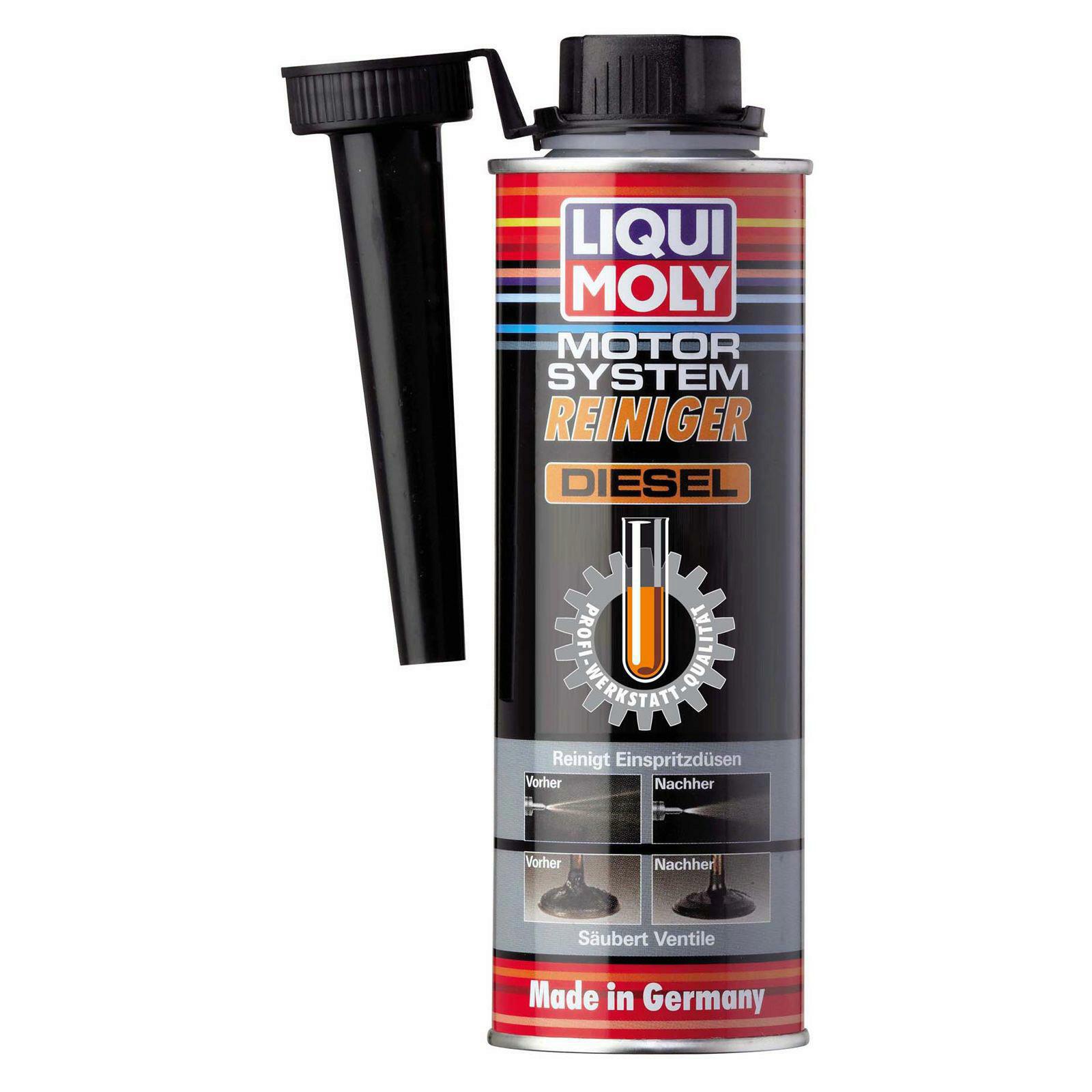 6x Original Liqui Moly Motor-System-Reiniger Diesel 300ml Additiv 5128