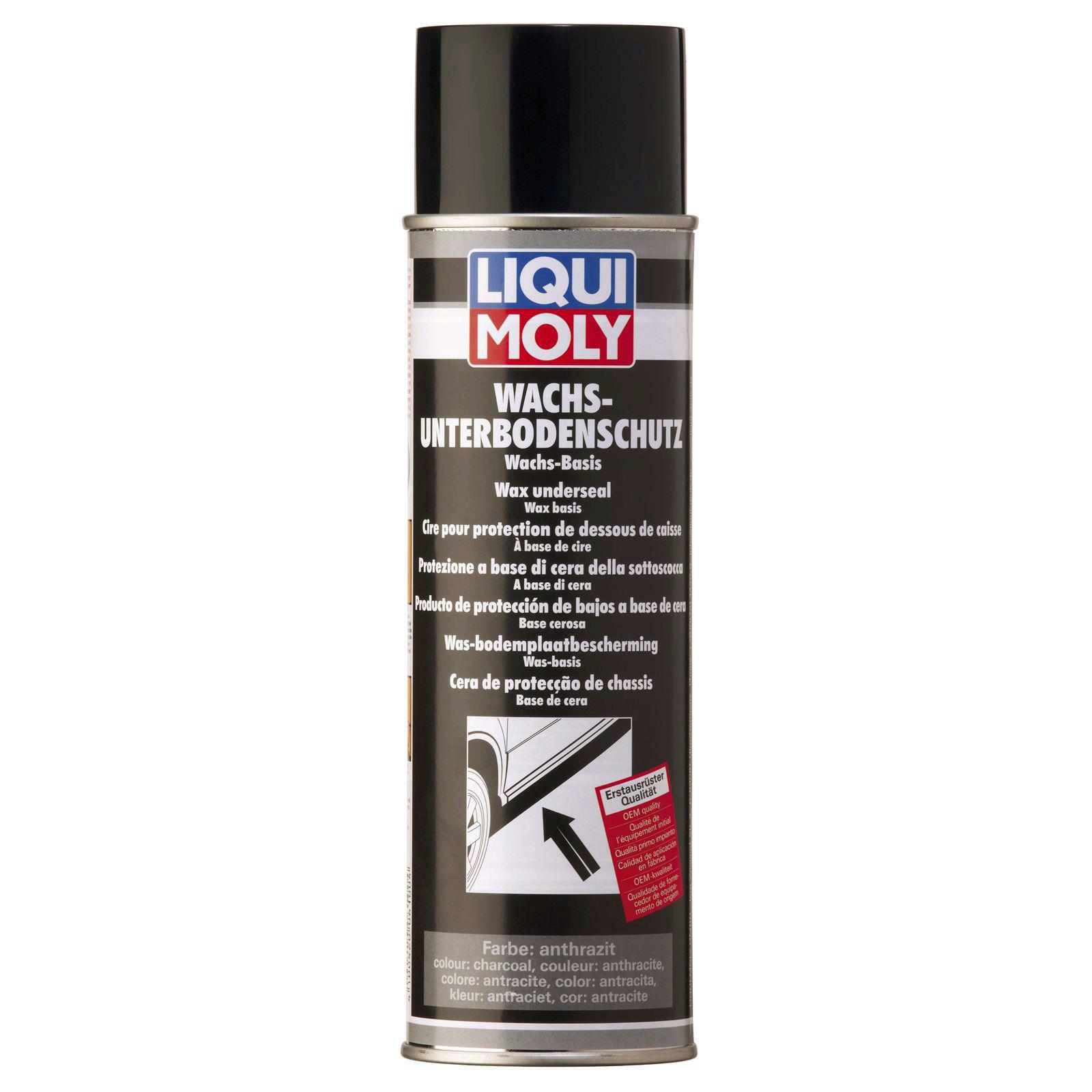 LIQUI MOLY Konservierungswachs Wachs-Unterbodenschutz anthrazit/schwarz