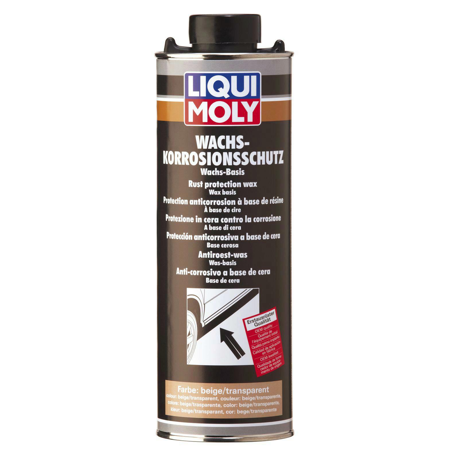 LIQUI MOLY Conservation Wax Wachs-Korrosions-Schutz braun/transparent