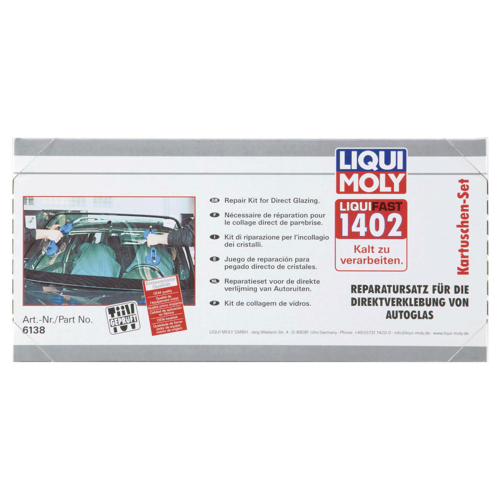 LIQUI MOLY Scheibenklebstoff Liquifast 1402 (Kartuschen-Set)