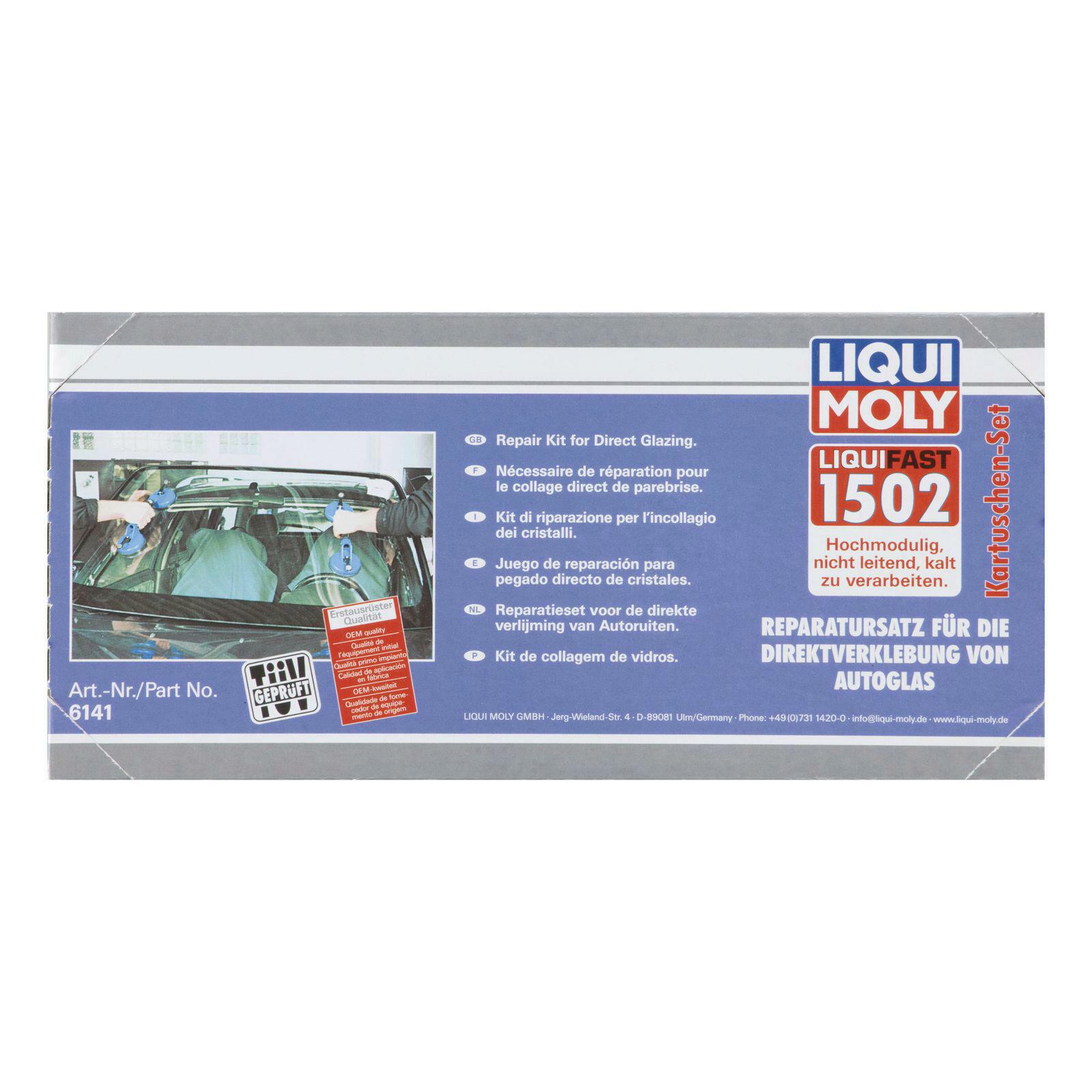 LIQUI MOLY Scheibenklebstoff Liquifast 1502 (Kartuschen-Set)