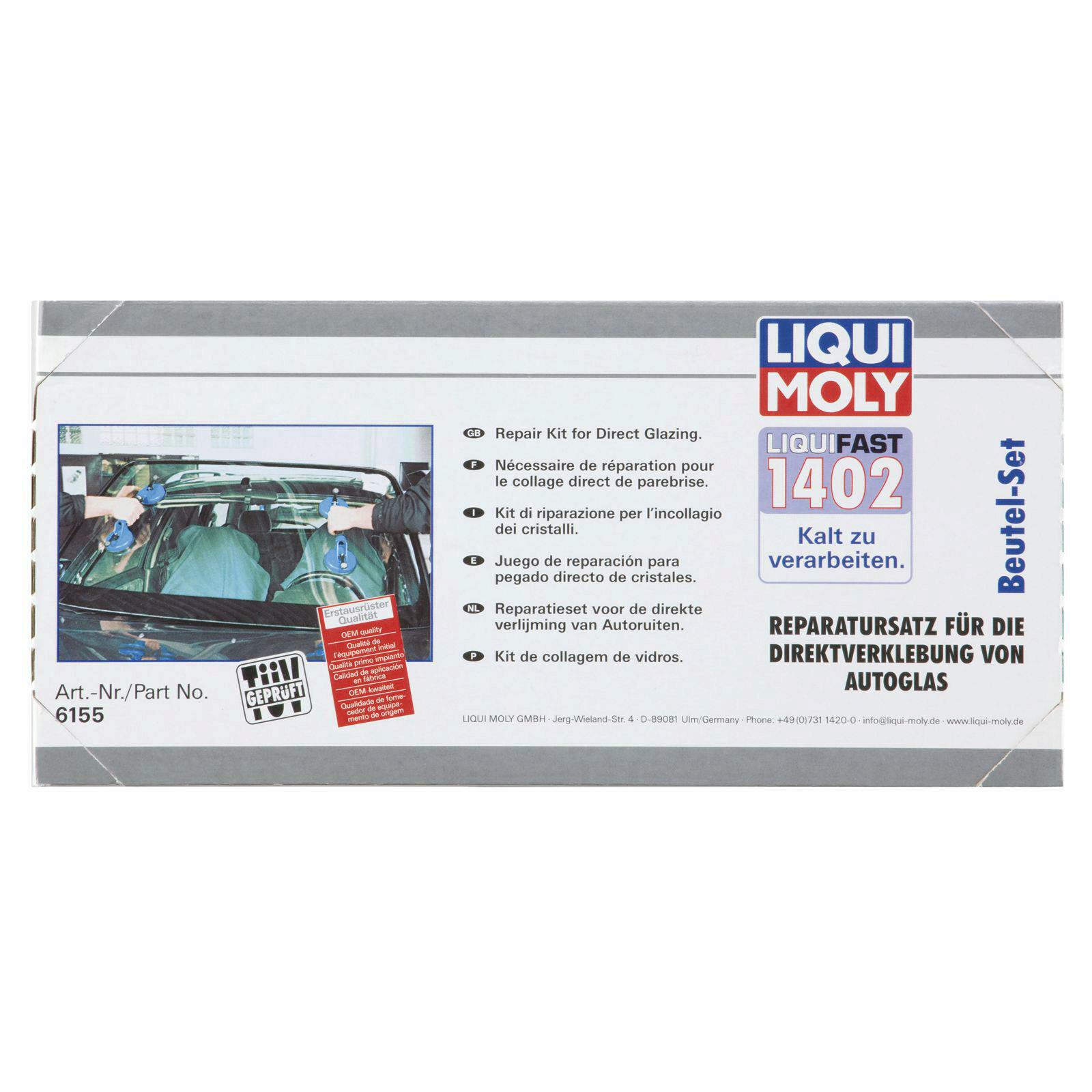 LIQUI MOLY Window Adhesive Liquifast 1402 (Beutel-Set)