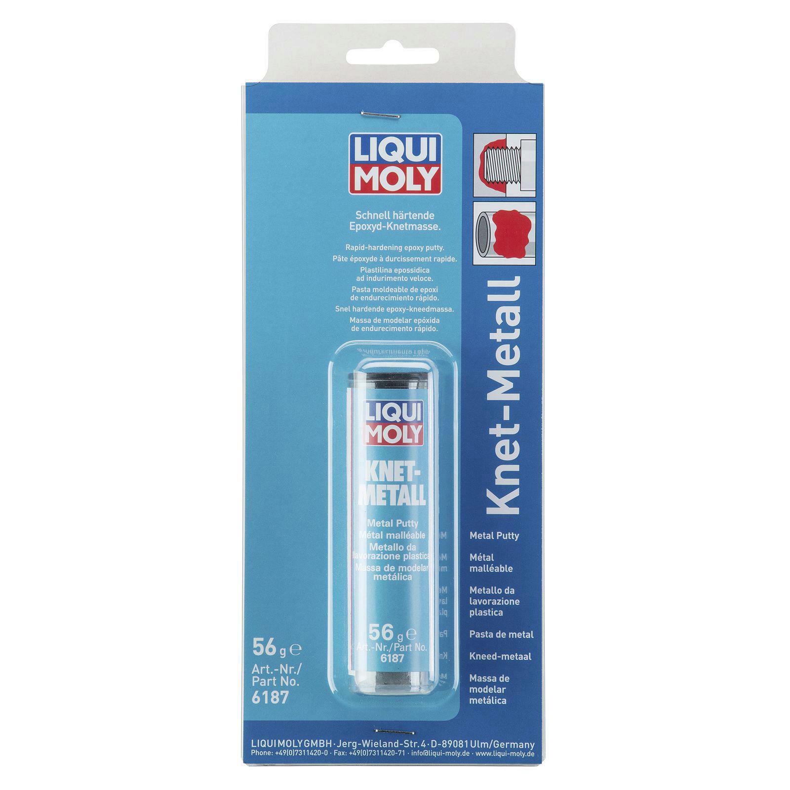 LIQUI MOLY Kartusche, Heißkleber Knet-Metall