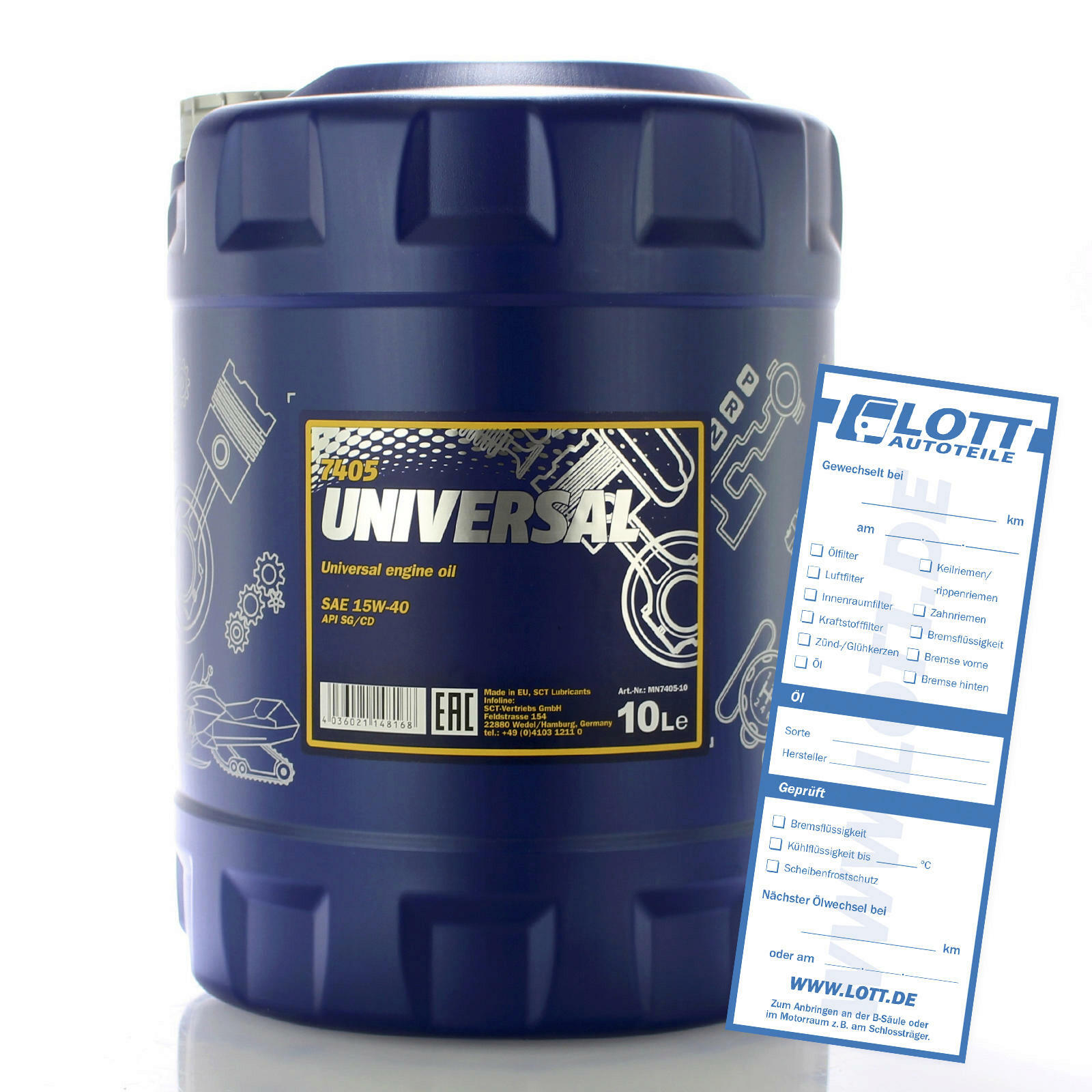 Mannol Universal 15W-40 10L