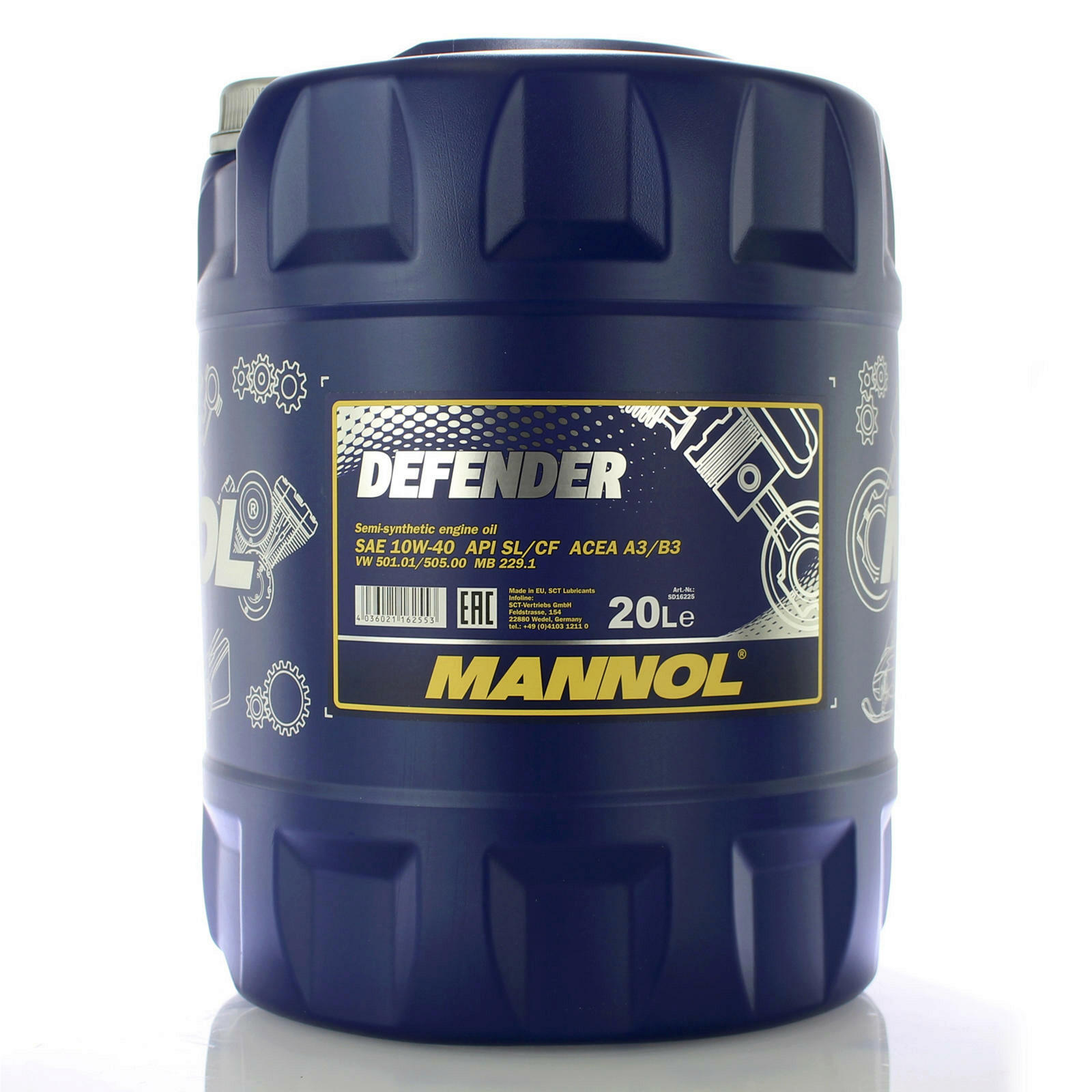 Mannol Defender 10W-40 20L (MN7507-20) | Lott Autoteile